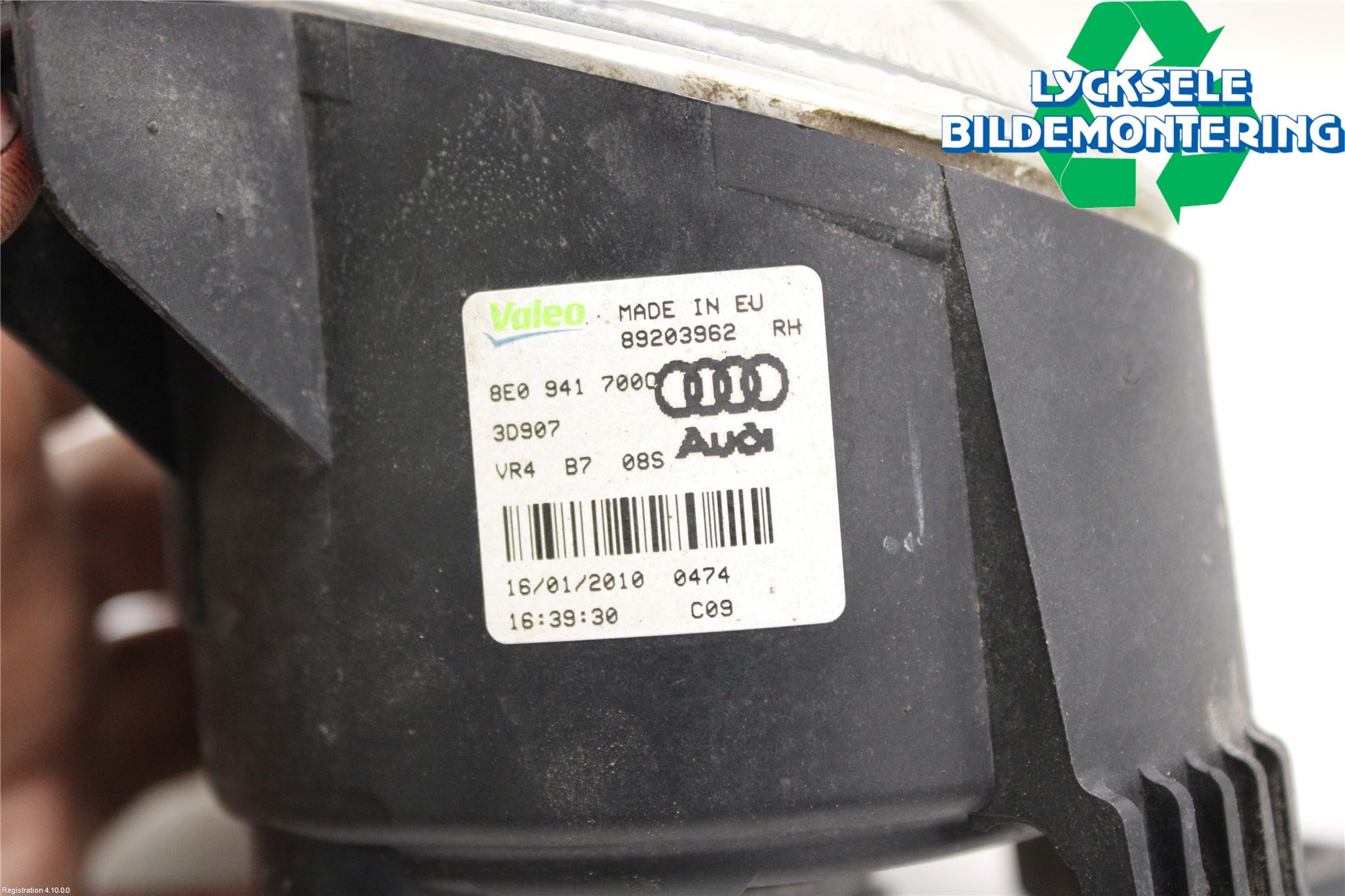 Audi A3/S3 05-13 Dimljus-Varselljus Fram