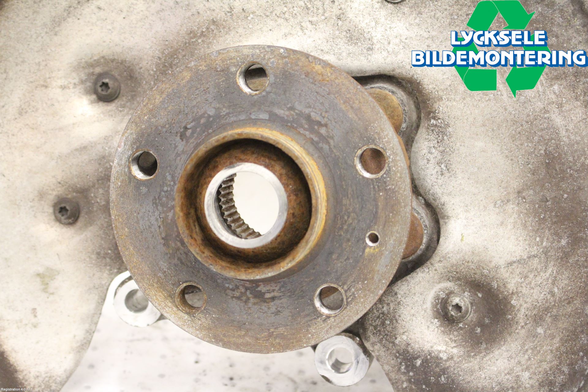 Audi A5 07-16 Hjullagerhus-Spindel Vä B