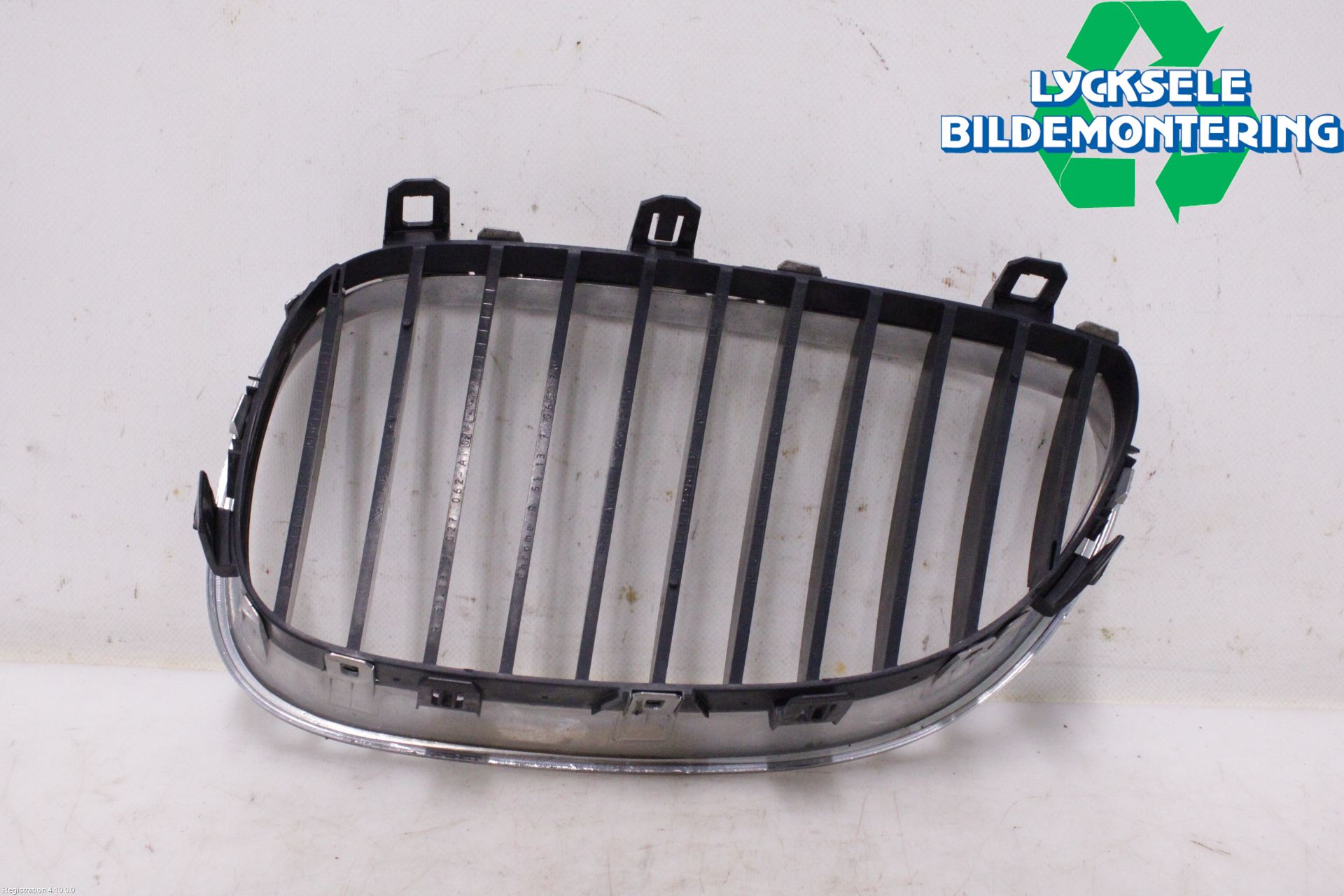 BMW 5 E60/61 Sed/Tou 02-10 Grilldel Höger