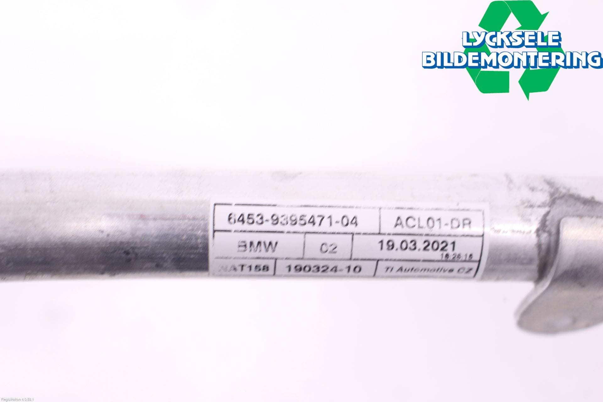 BMW 3 G20/G21/G80/G81 19- Ac Slang-Rör