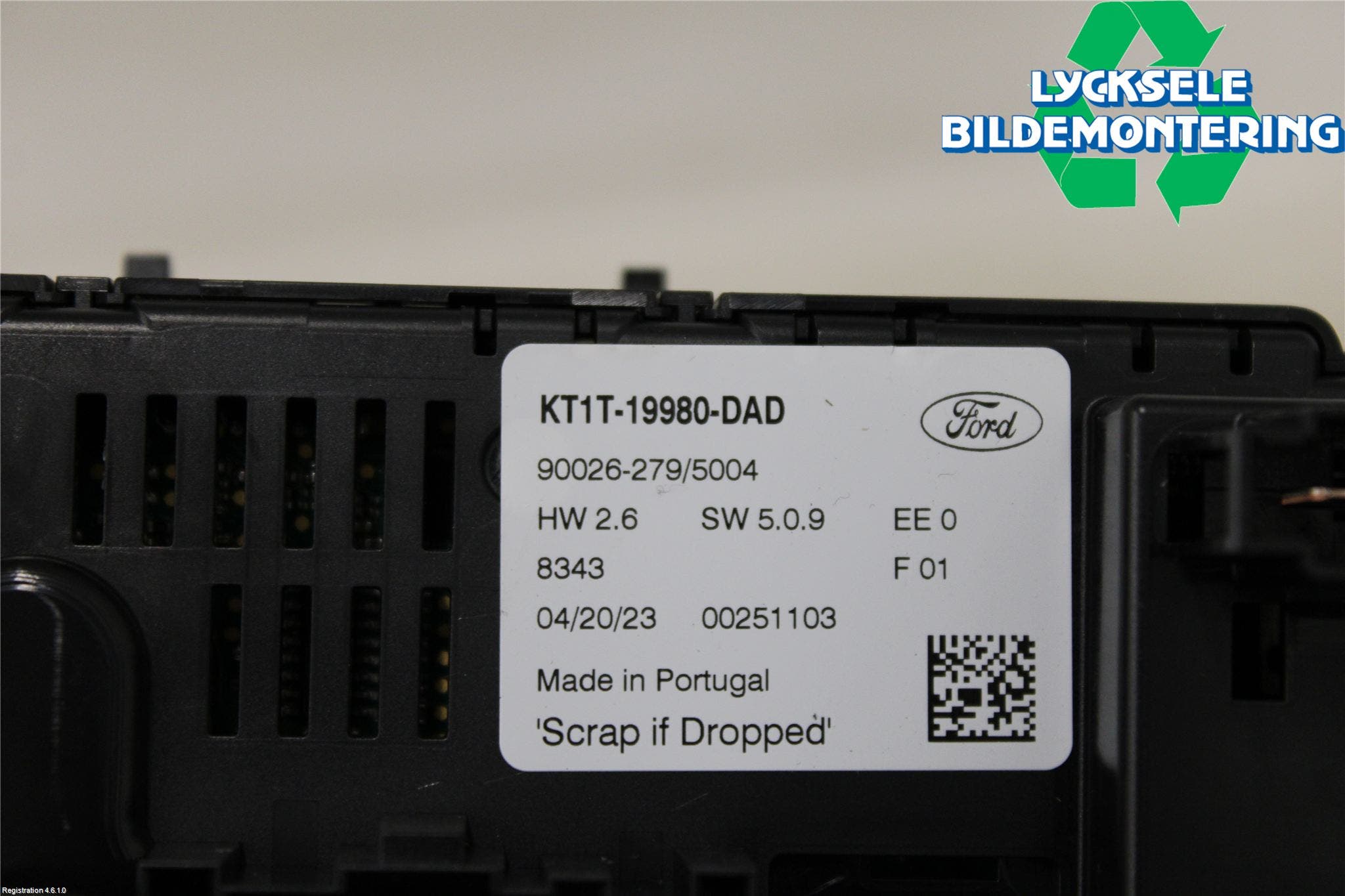 Ford TRANSIT/TOURNEO CONNECT 13-22 Ac Styrenhet Ac Manöveren