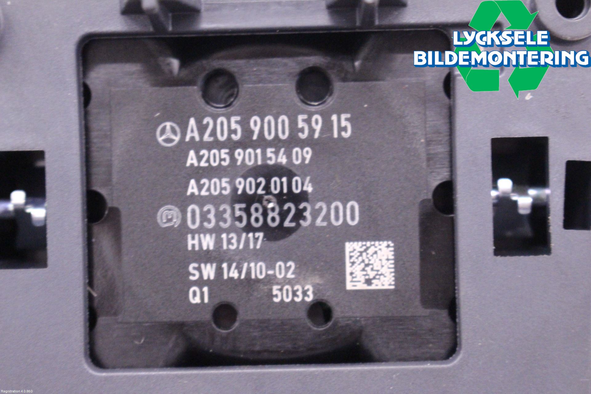 Mercedes-Benz MB C-KLASS (W205) 14-21 Strömställare Multifunktion