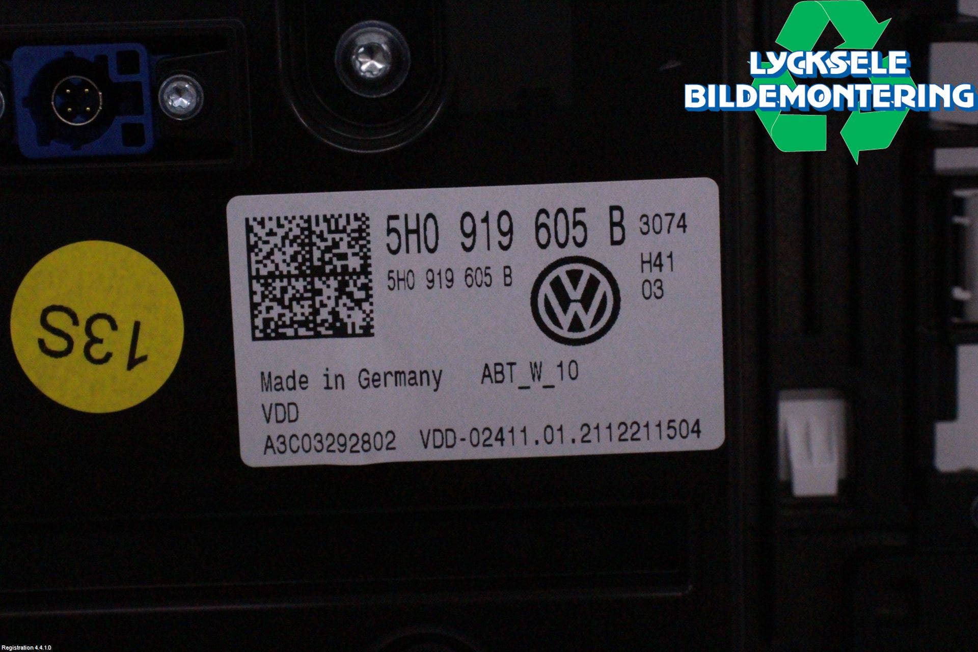 Volkswagen VW GOLF / E-GOLF VIII 20- Multifunktionsdisplay