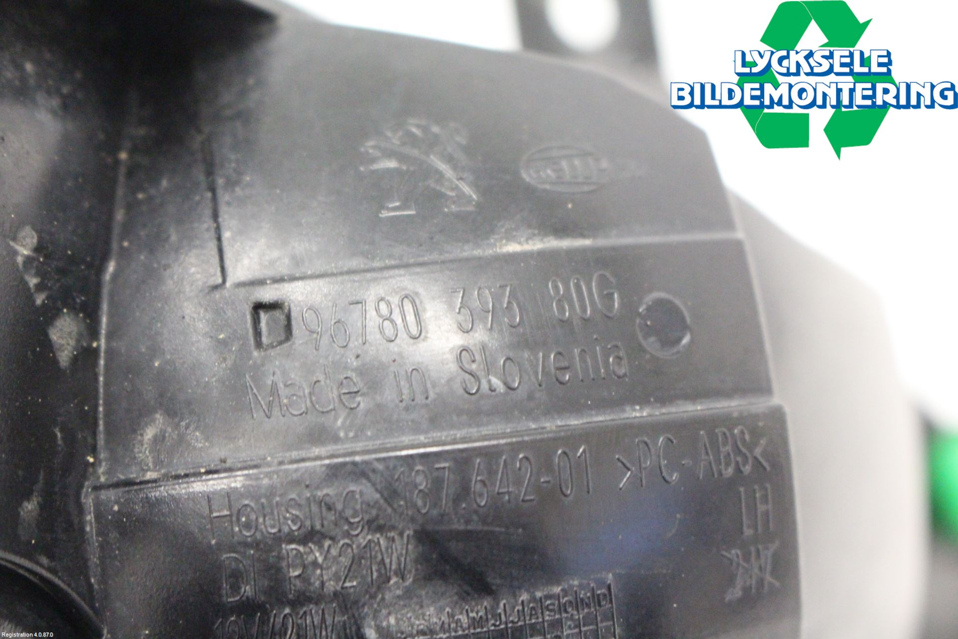 Peugeot 308 14-21 Blinkers Fram Vänster