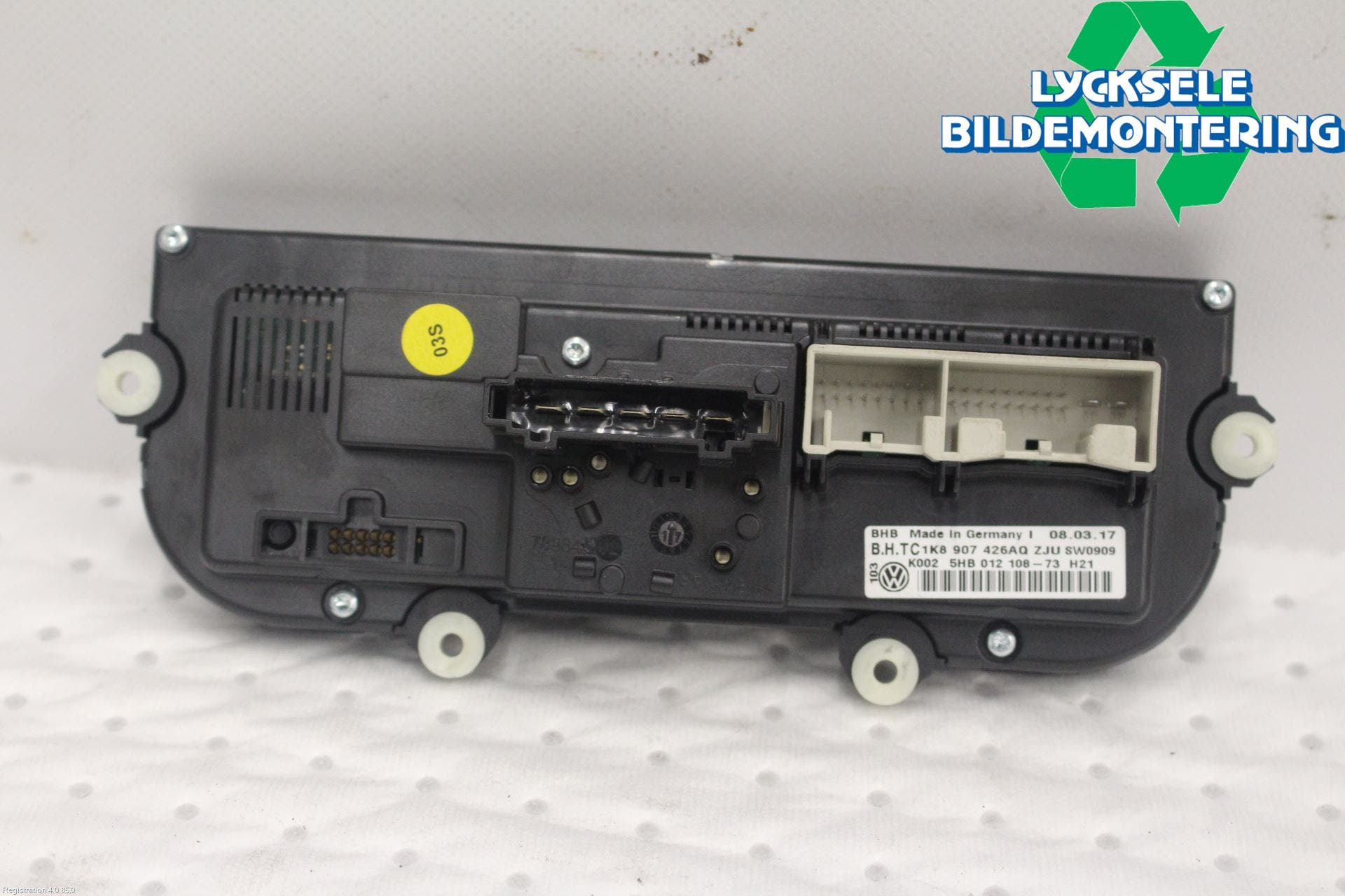 Volkswagen VW CADDY 16-20 Ac Styrenhet Ac Manöveren