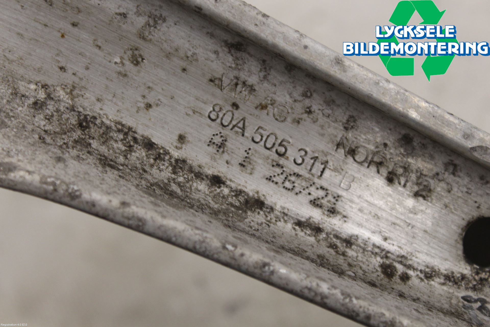 Audi Q5/SQ5 17- Bärarm Bak Vänster