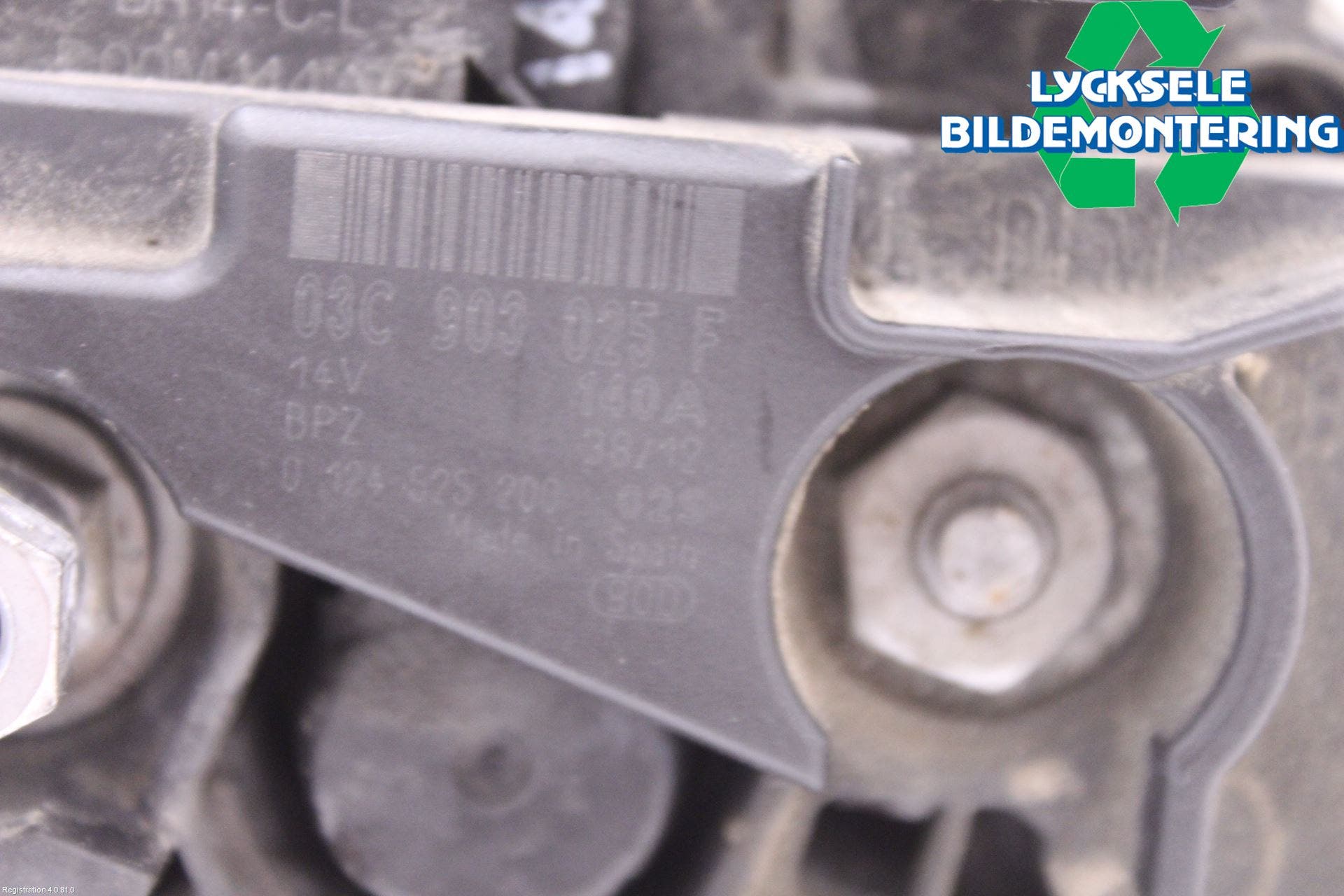 Audi A1/S1 11-18 Generator