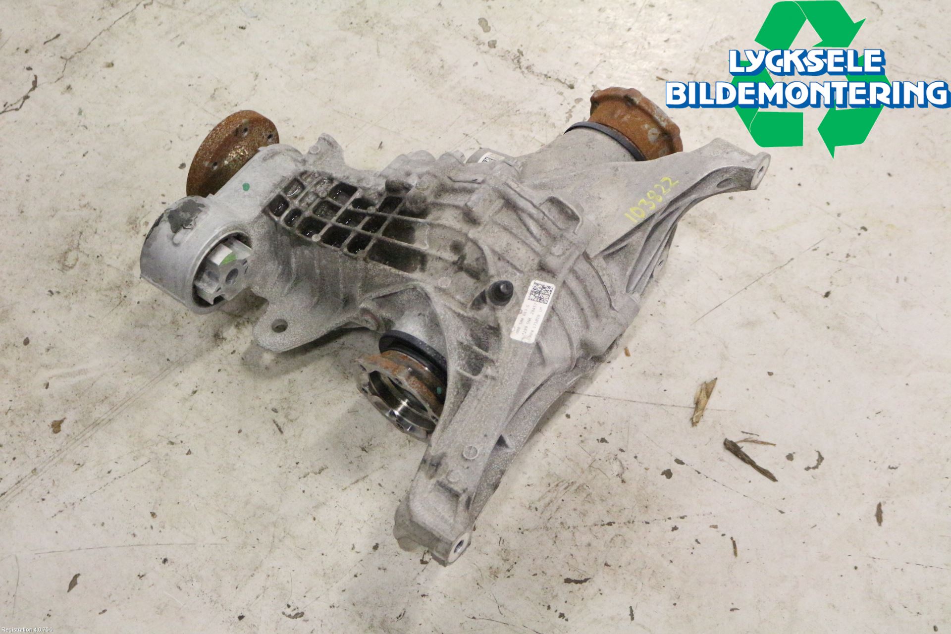 Audi A6 F2/C8 19- Bakväxel-Diff