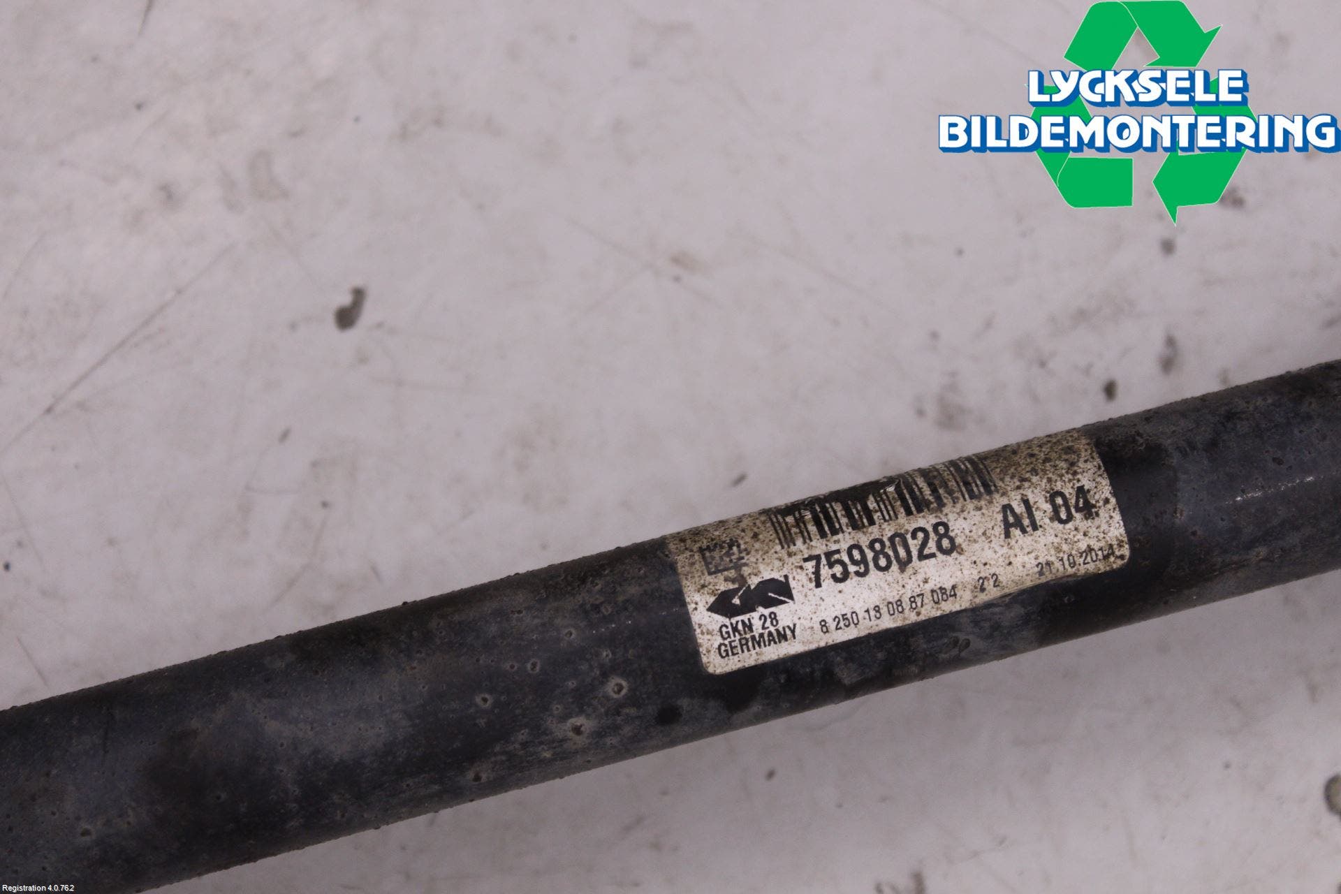 BMW X3 F25 10-17 Drivaxel Fram Höger