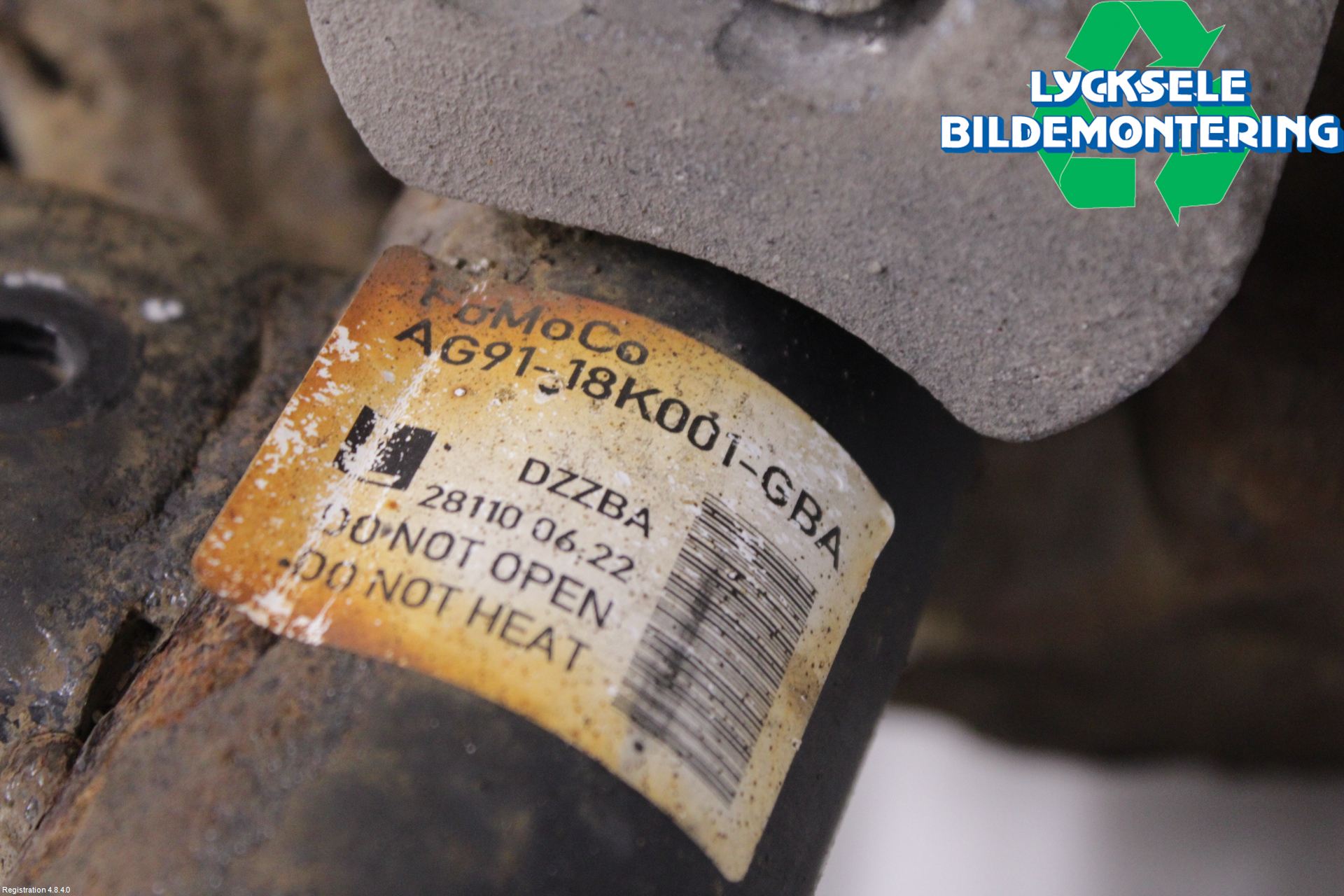 Ford MONDEO 07-15 Fjäderben Fram Vänster