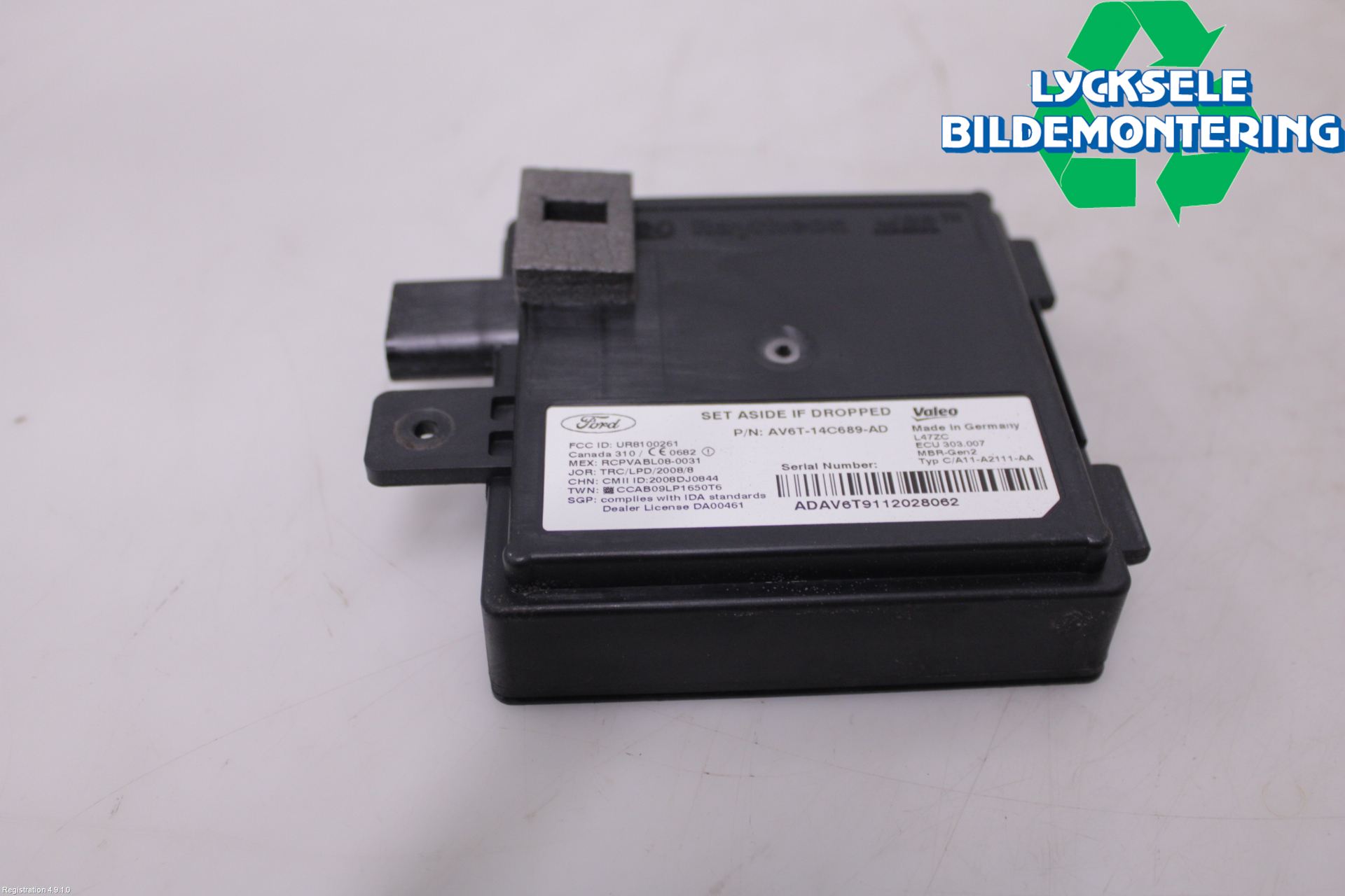 Ford FOCUS 11-14 Sensor Aktivt Kollisionsskydd