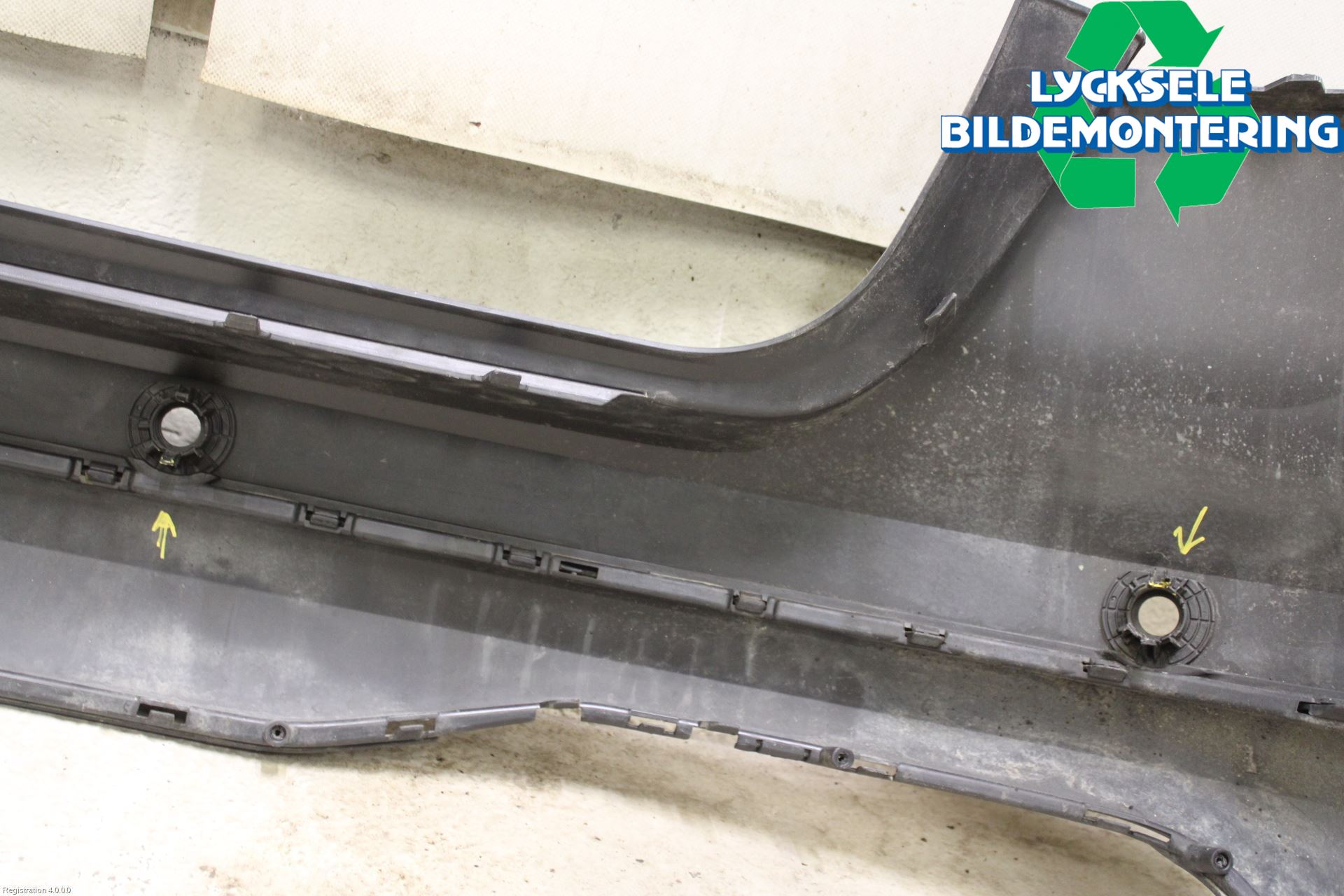 Audi A4 ALLROAD 17- Stötfångarbeklädnad Bak