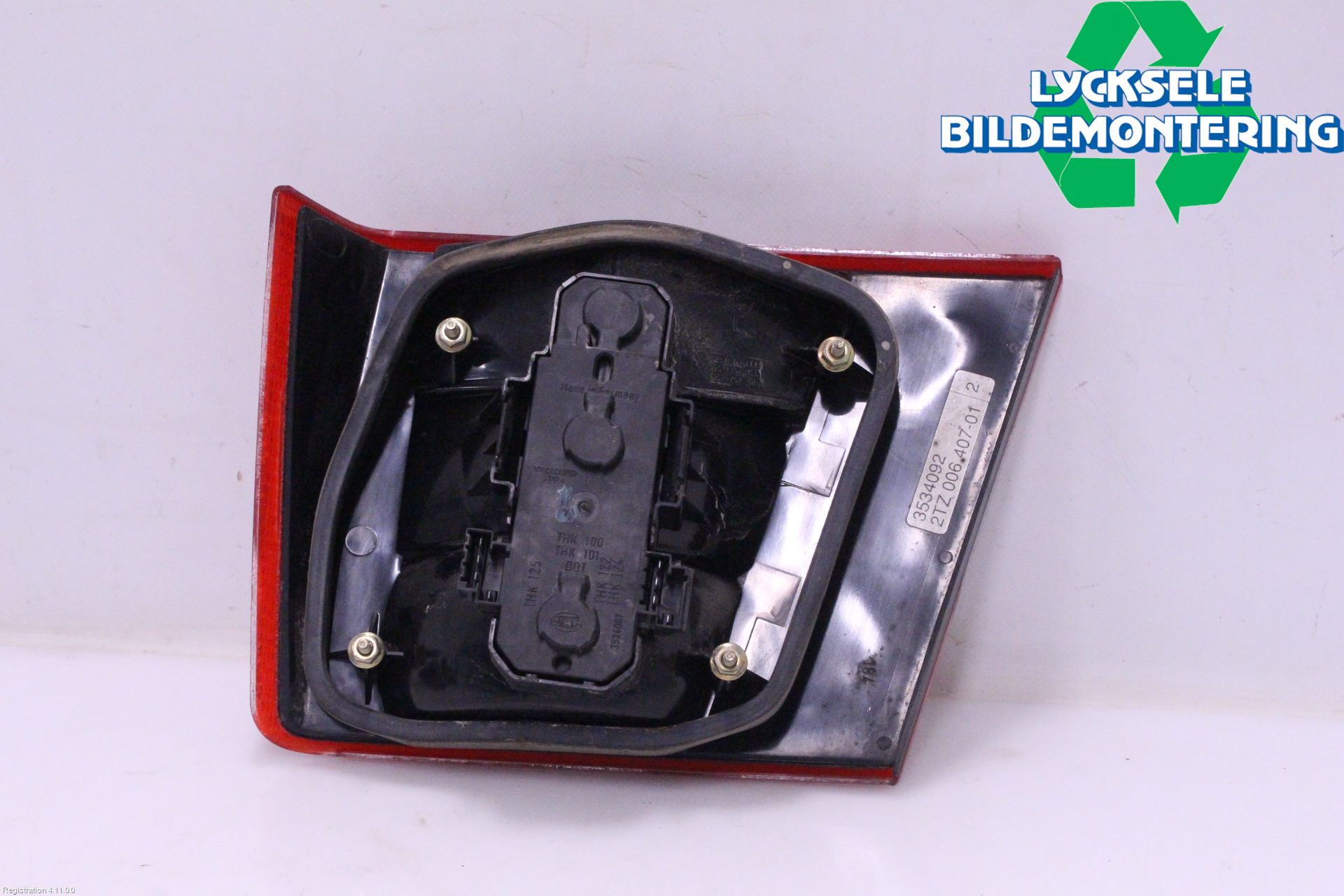 Volvo 940 91-98 Bakljus Lucka Vä