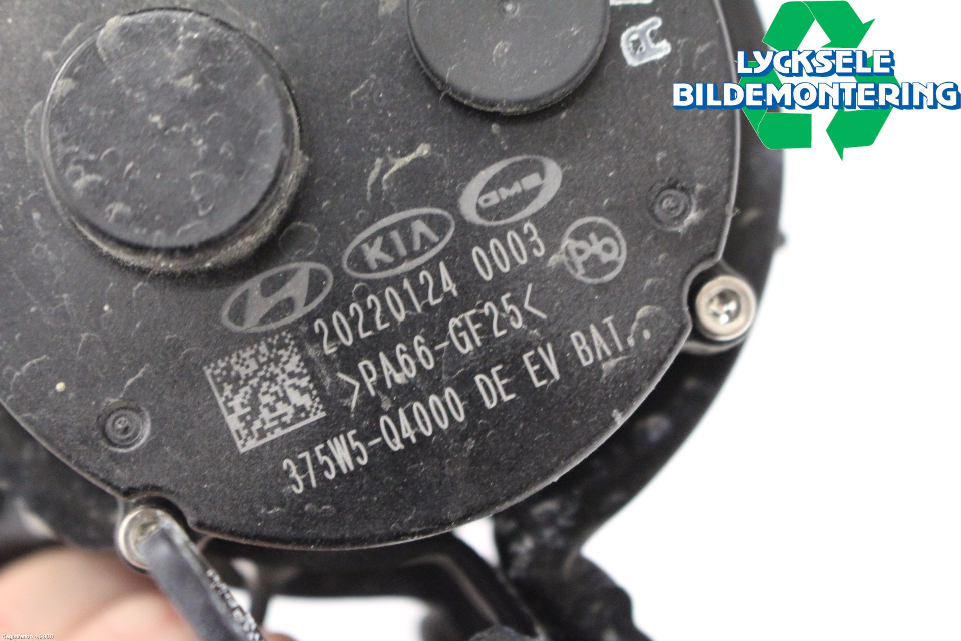 Kia NIRO (DE) 17-22 Vattenpump