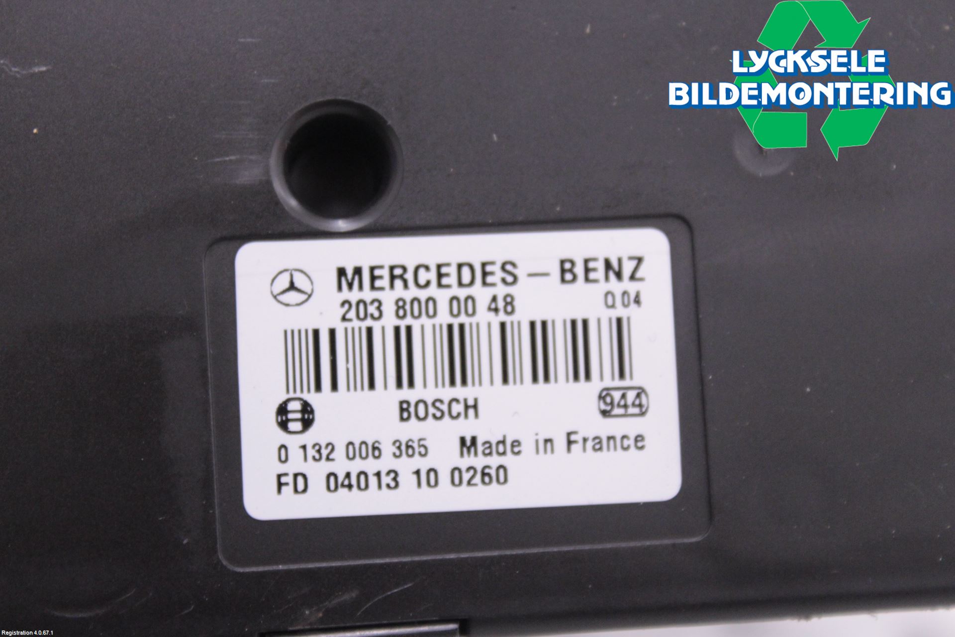 Mercedes-Benz MB E-KLASS (W211) 02-09 Centrallås Vakuumpump
