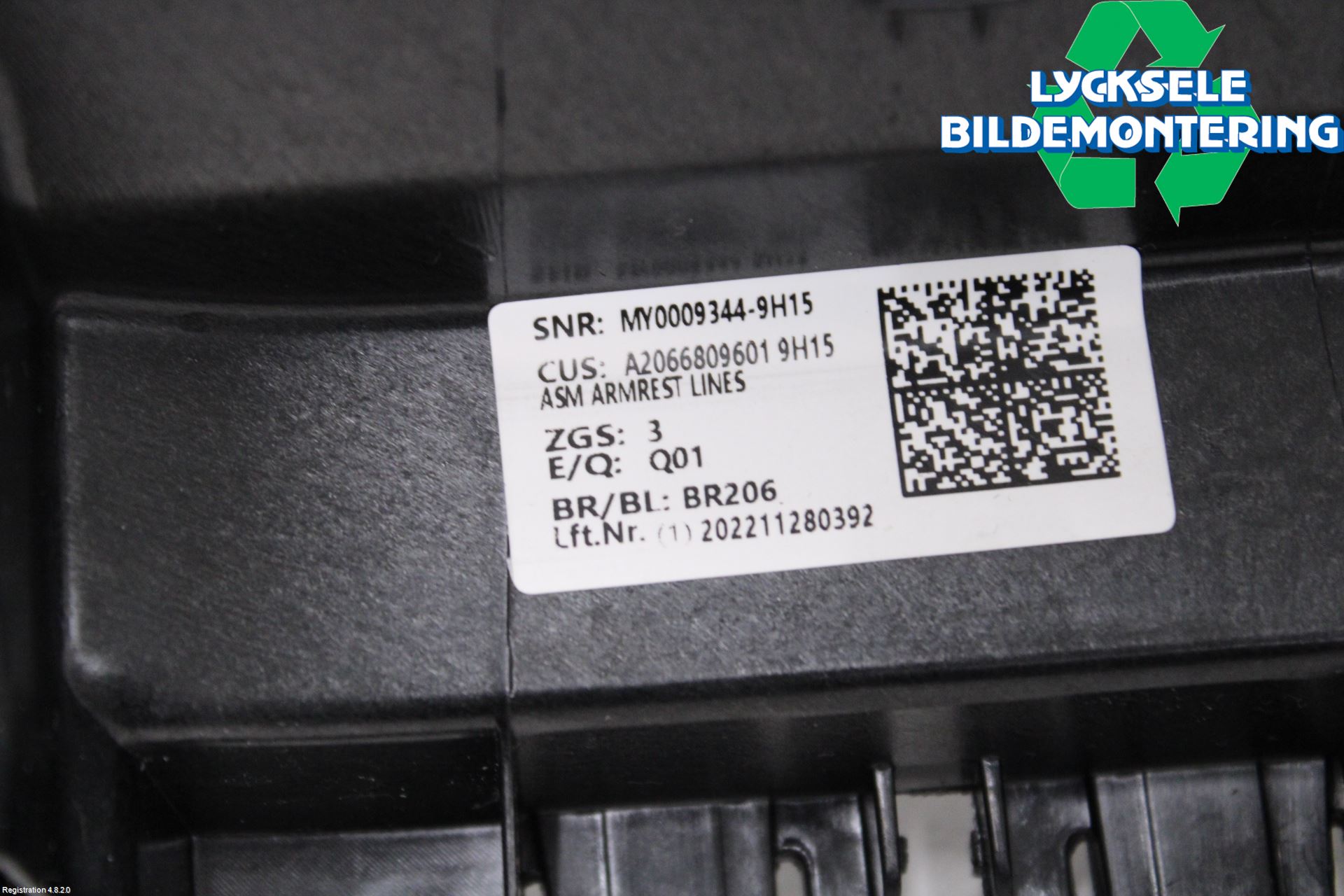 Mercedes-Benz MB C-KLASS (W206) 21- Inredning Armstöd