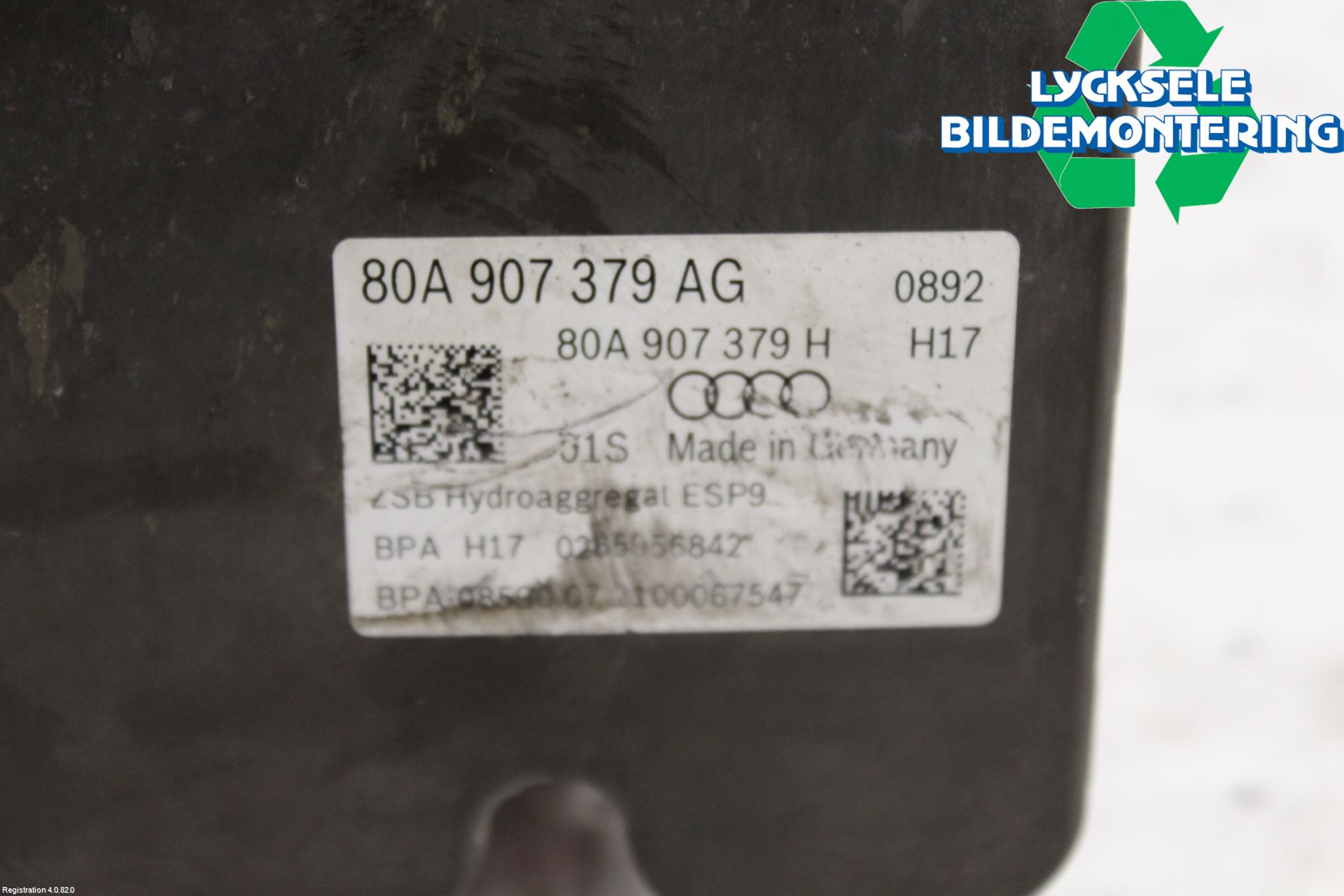 Audi Q5/SQ5 17- Abs Hydraulaggregat