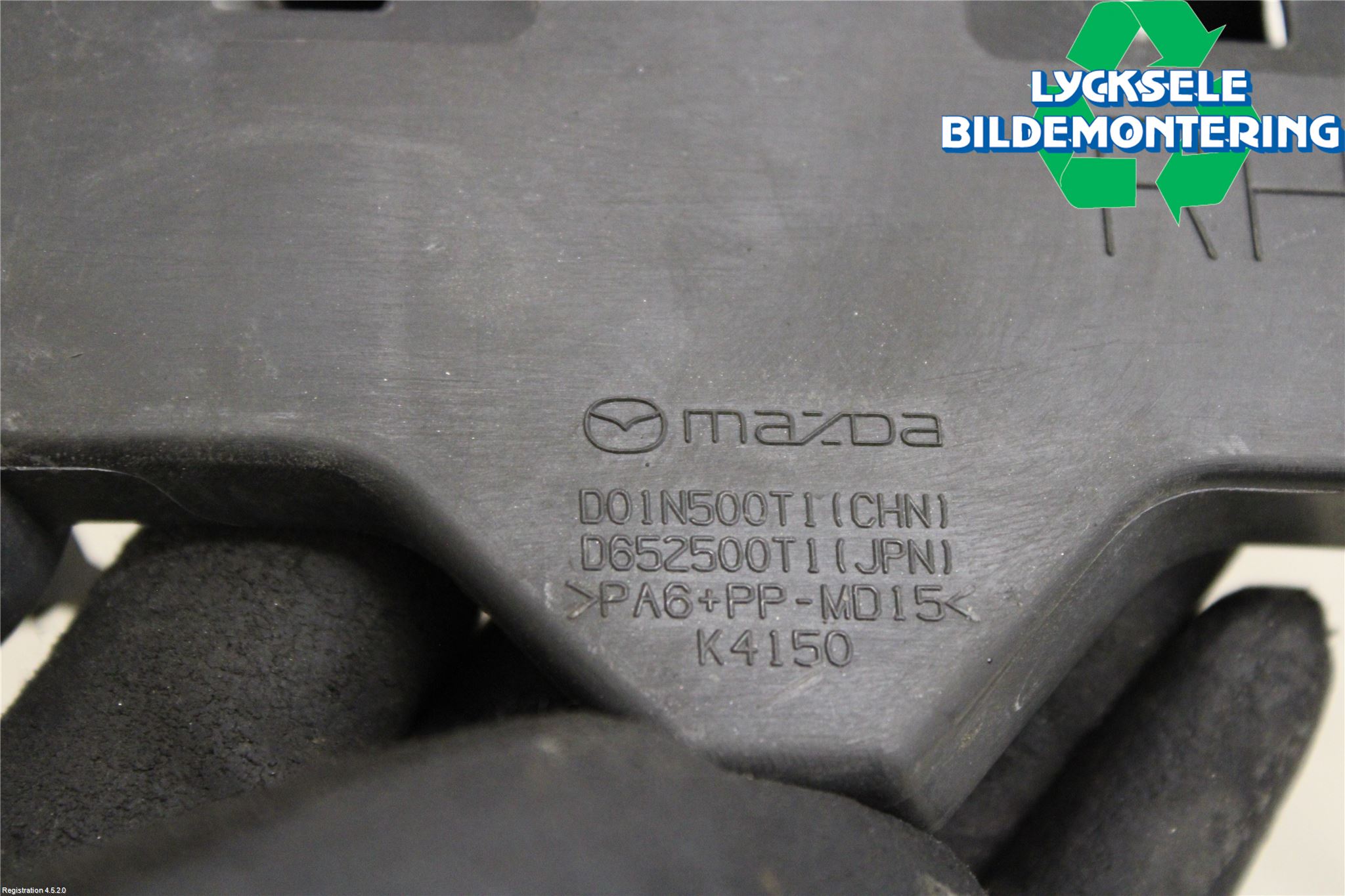 Mazda 2 (DE) 08-15 Stötfångarfäste Fram Hö