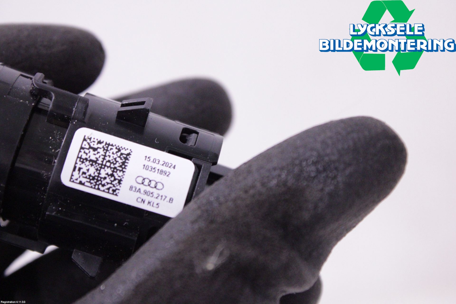 Audi Q4 E-TRON FZ 22- Startknapp Personbil