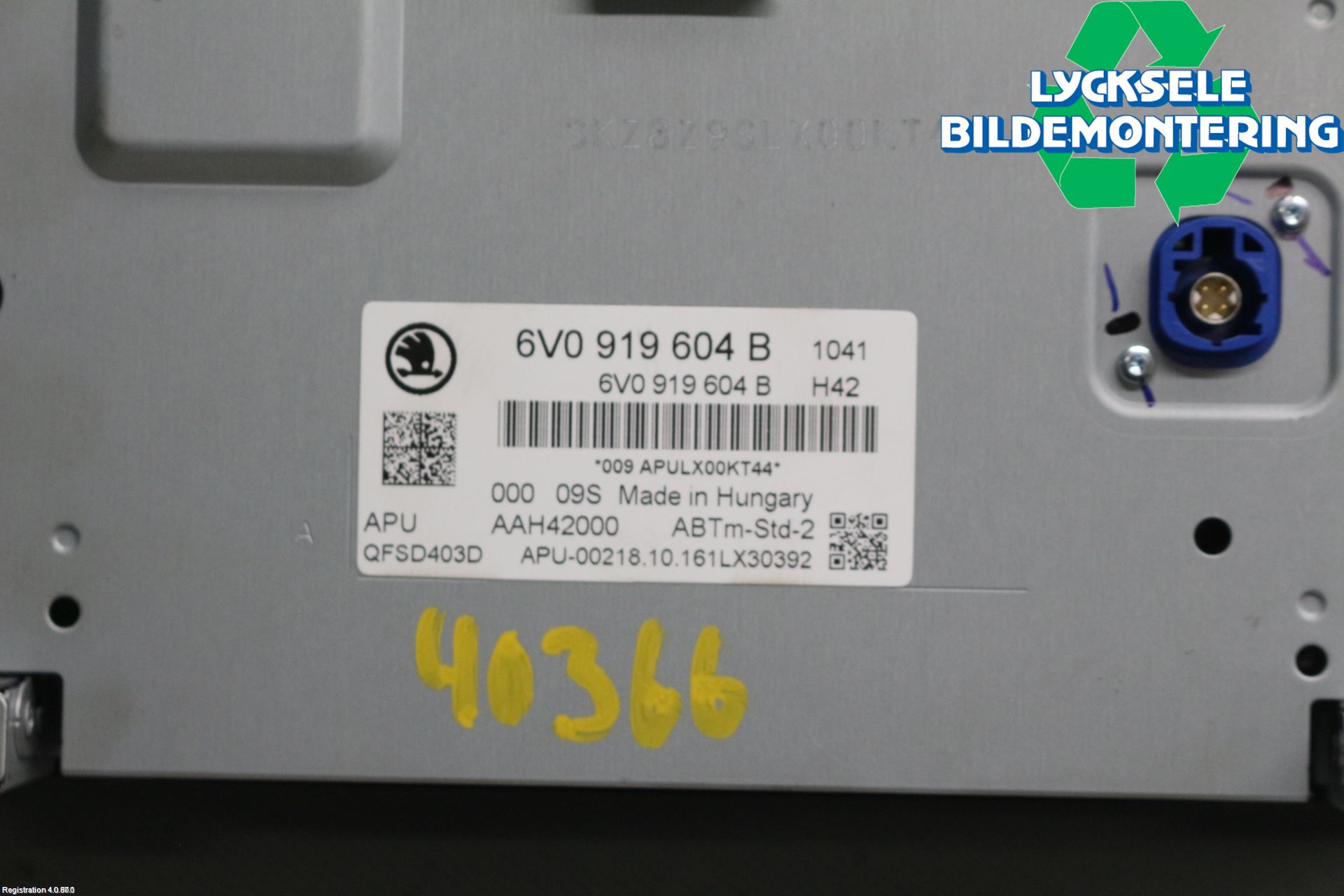 Skoda FABIA 15-21 Cd Radio - Multimediapanel