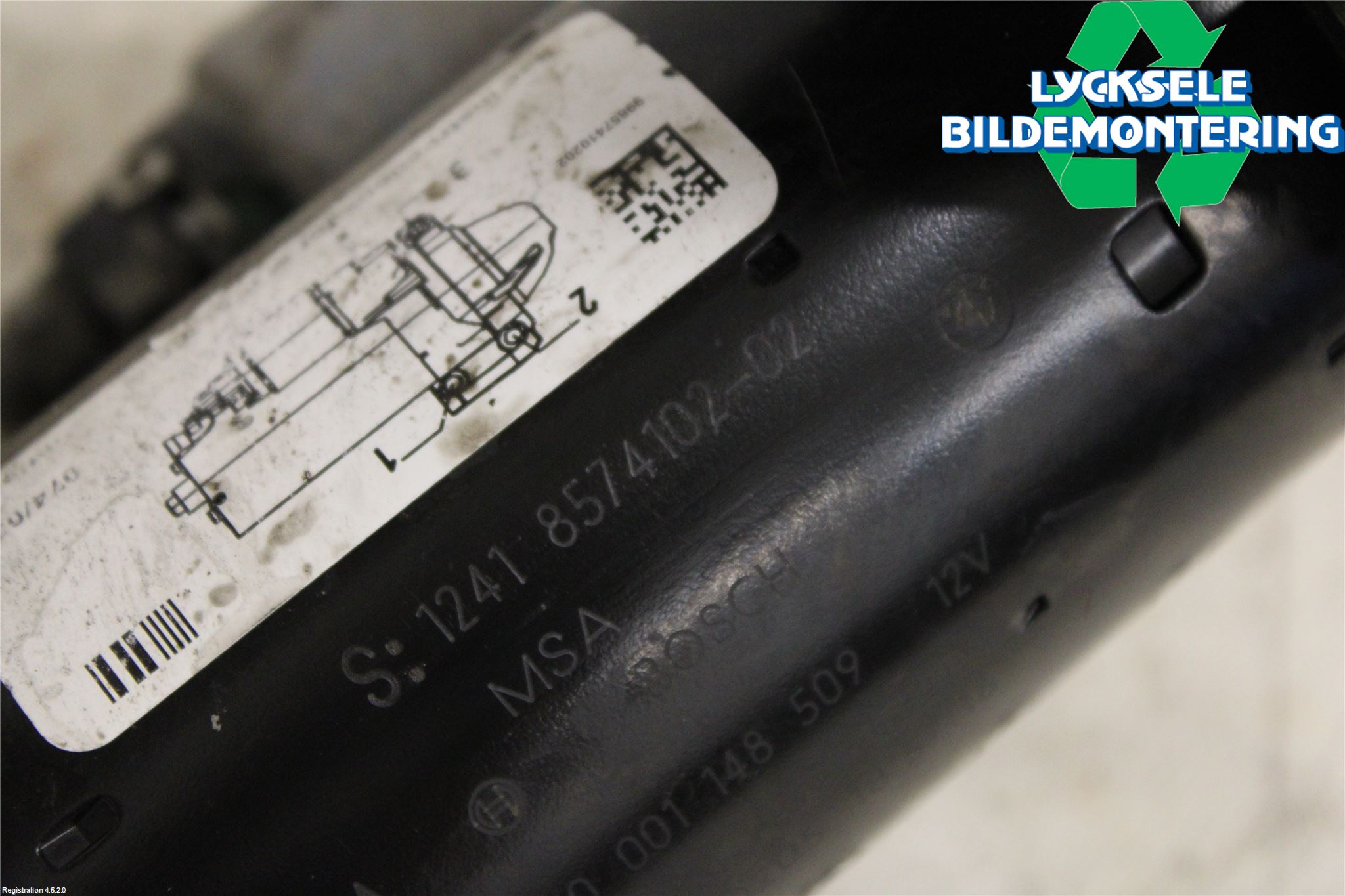 BMW 5 F10/F11/F18 09-17 Startmotor Diesel