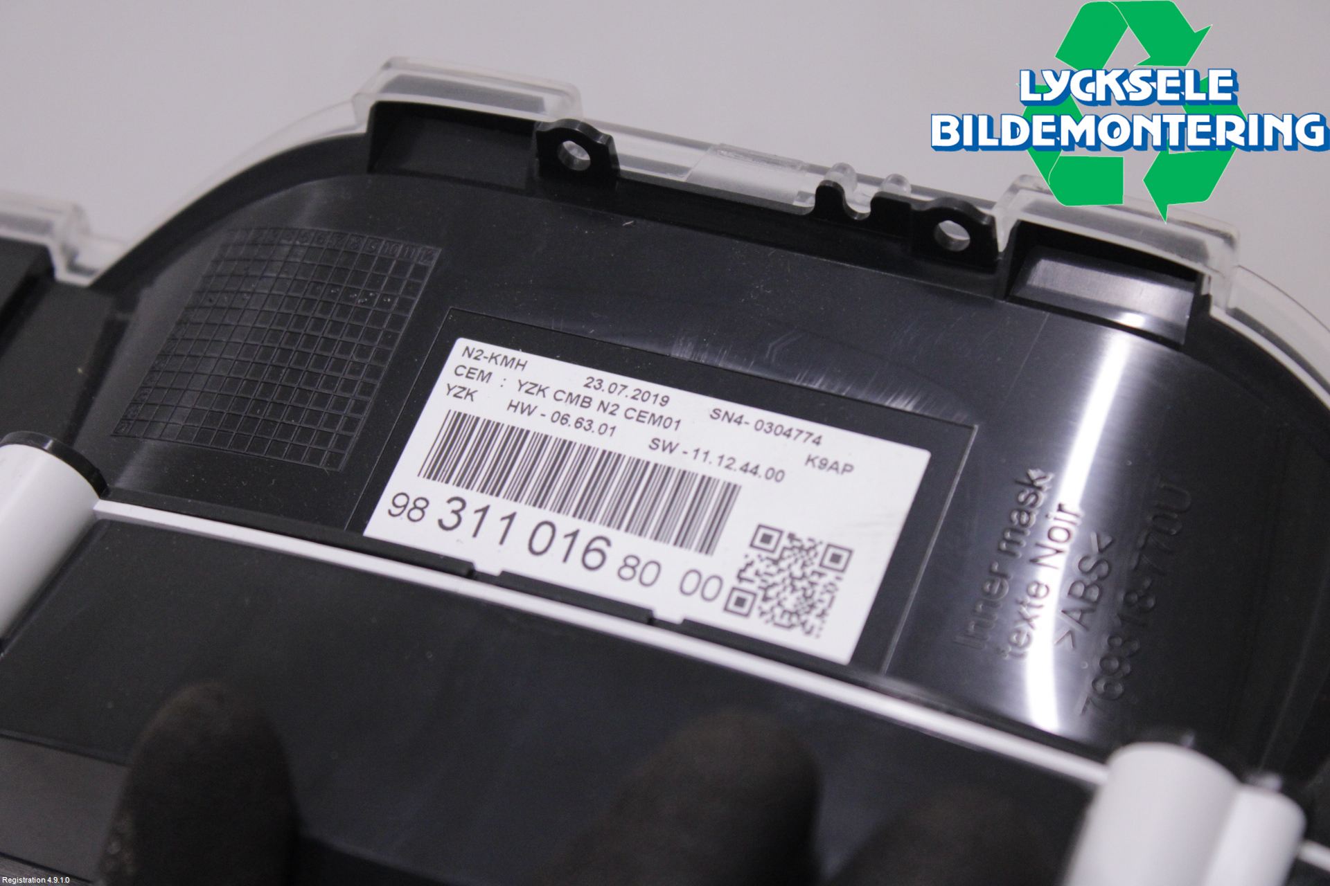 Peugeot PARTNER/E-PARTNER 19- Instrument Komb