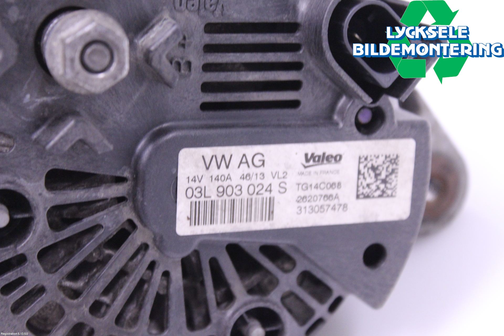 Volkswagen VW AMAROK 2H 10-22 Generator