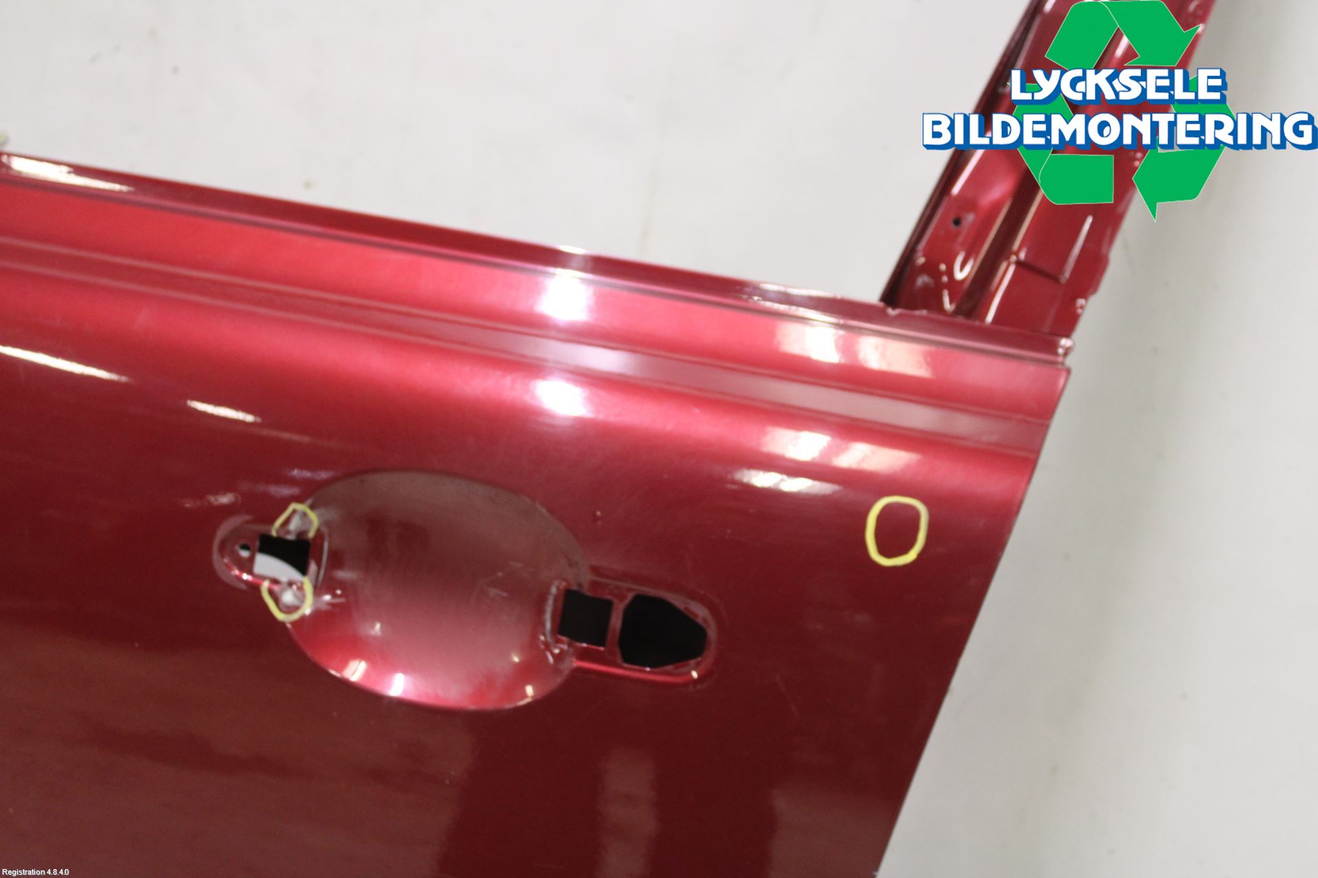 Volvo V70 08-13 Dörr Fram Vänster