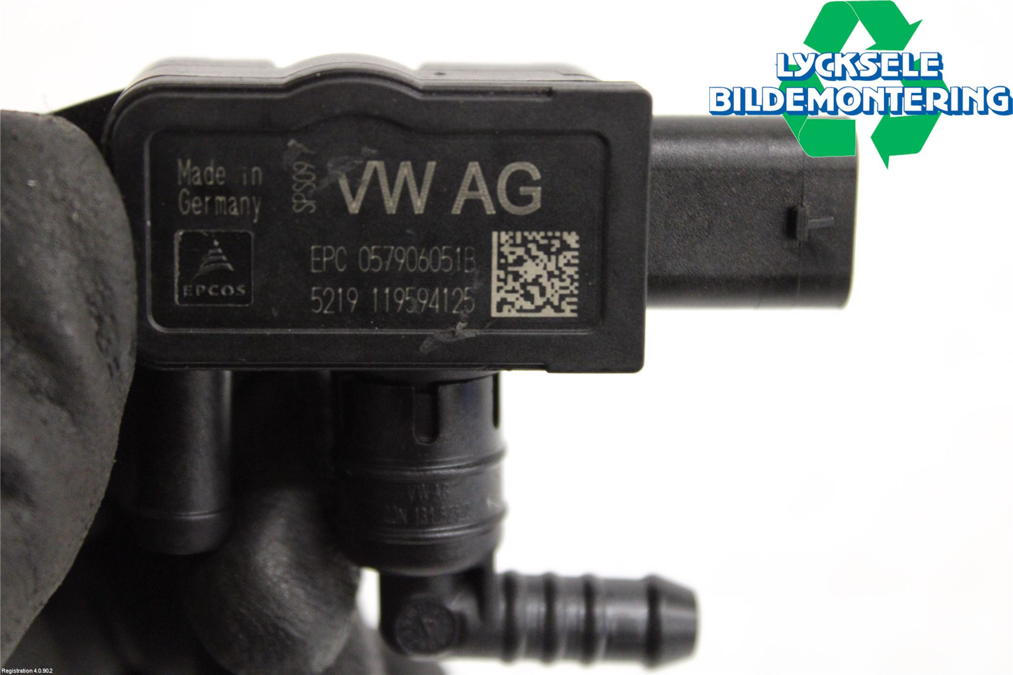 Volkswagen VW TIGUAN 16-24 Givare Temp-Tryck Avgas