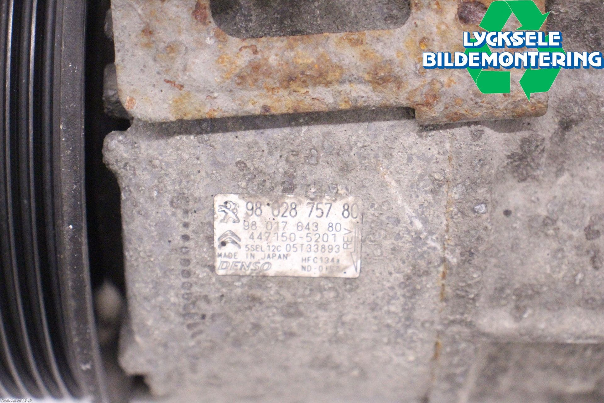 Peugeot PARTNER 16-18 Ac Kompressor