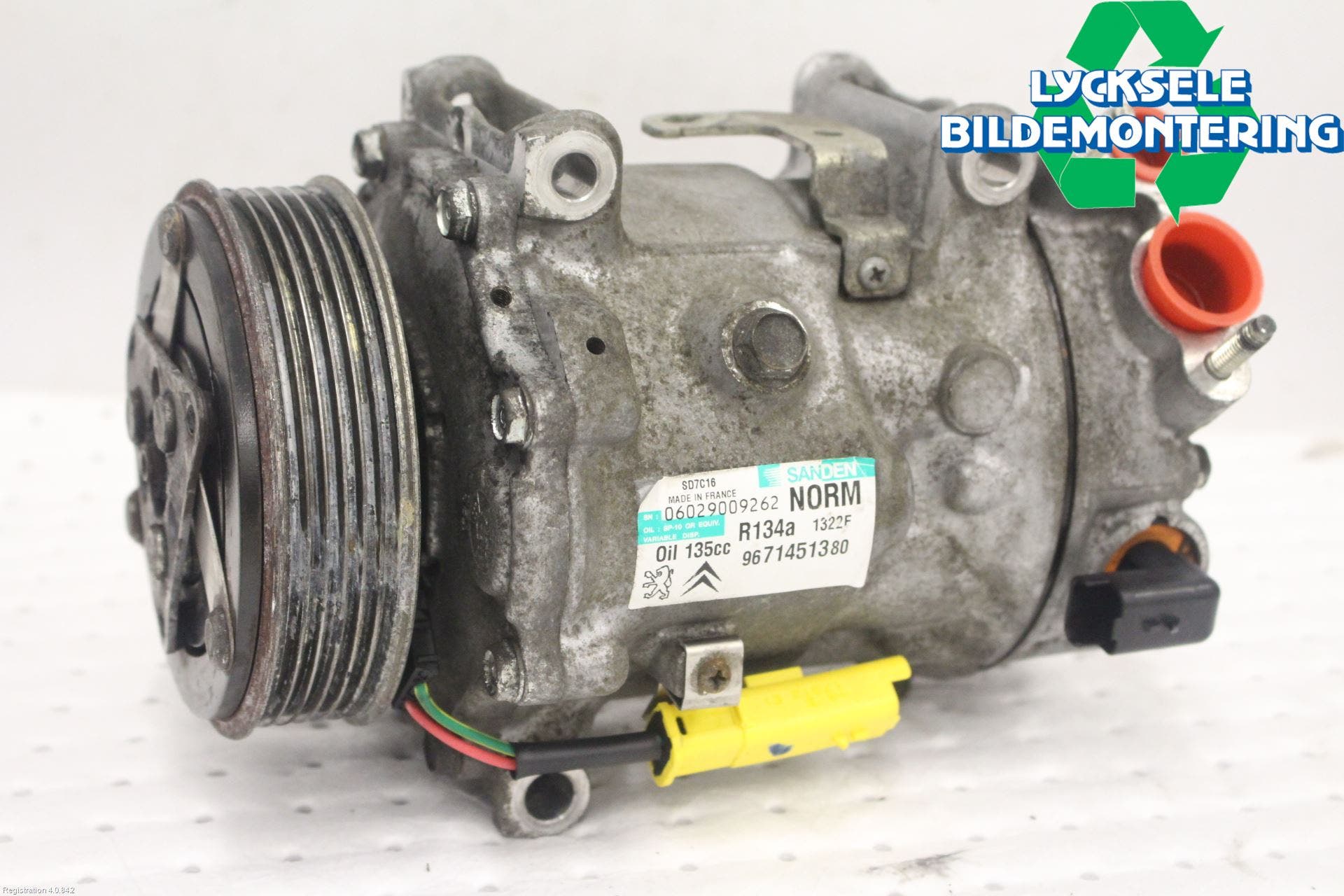 Peugeot 3008 09-16 Ac Kompressor