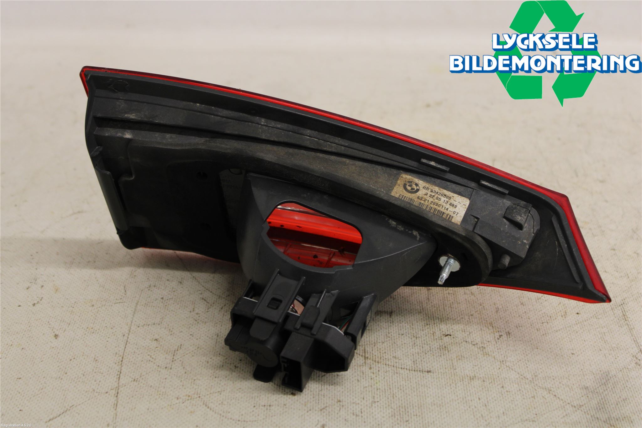 BMW X1 E84 10-15 Bakljus Lucka Hö