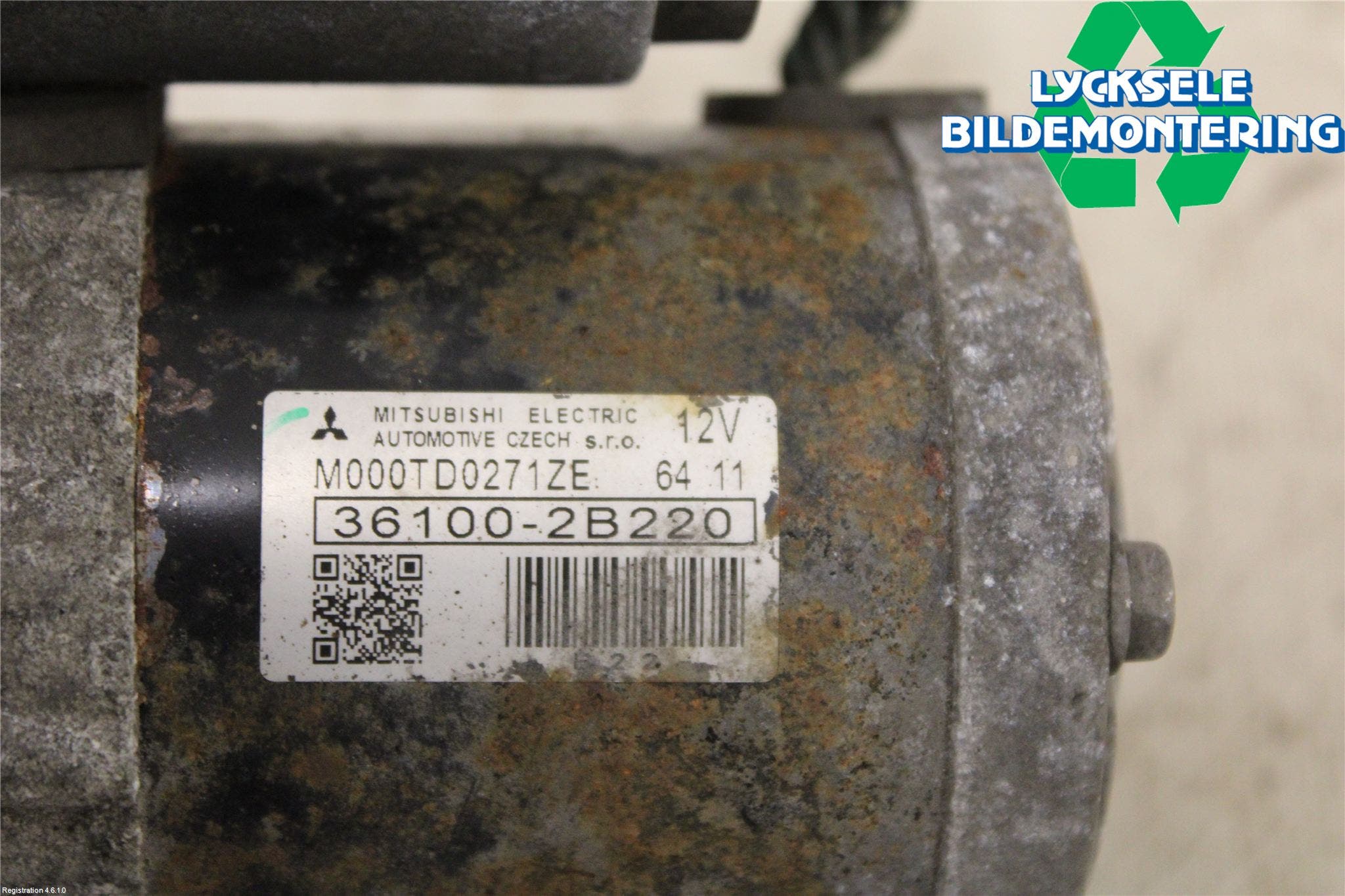 Kia SPORTAGE (QL) 16-21 Startmotor