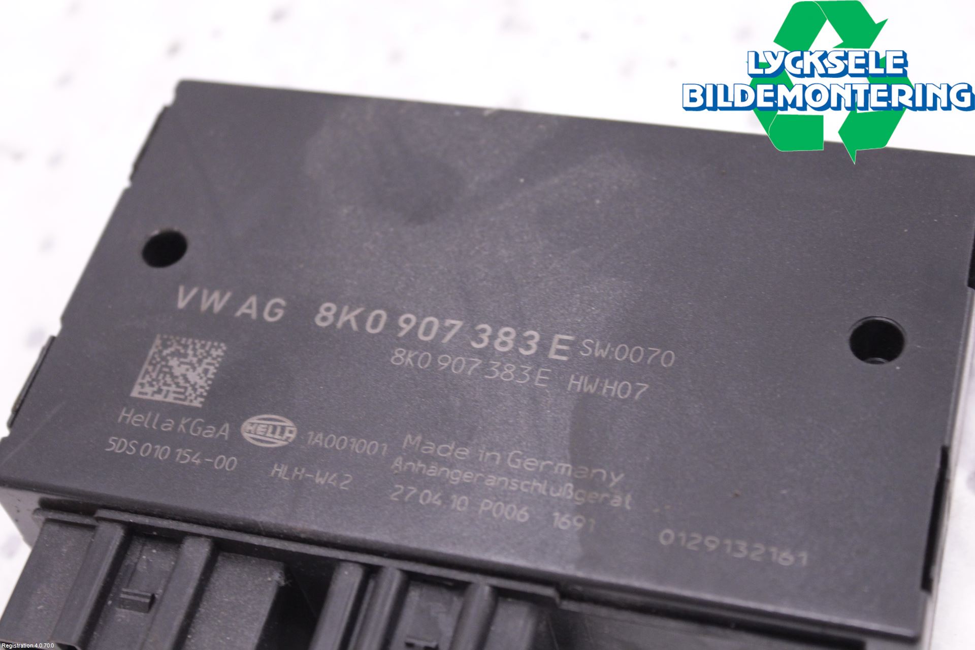 Audi A4/S4 08-11 Styrenhet Dragkrok