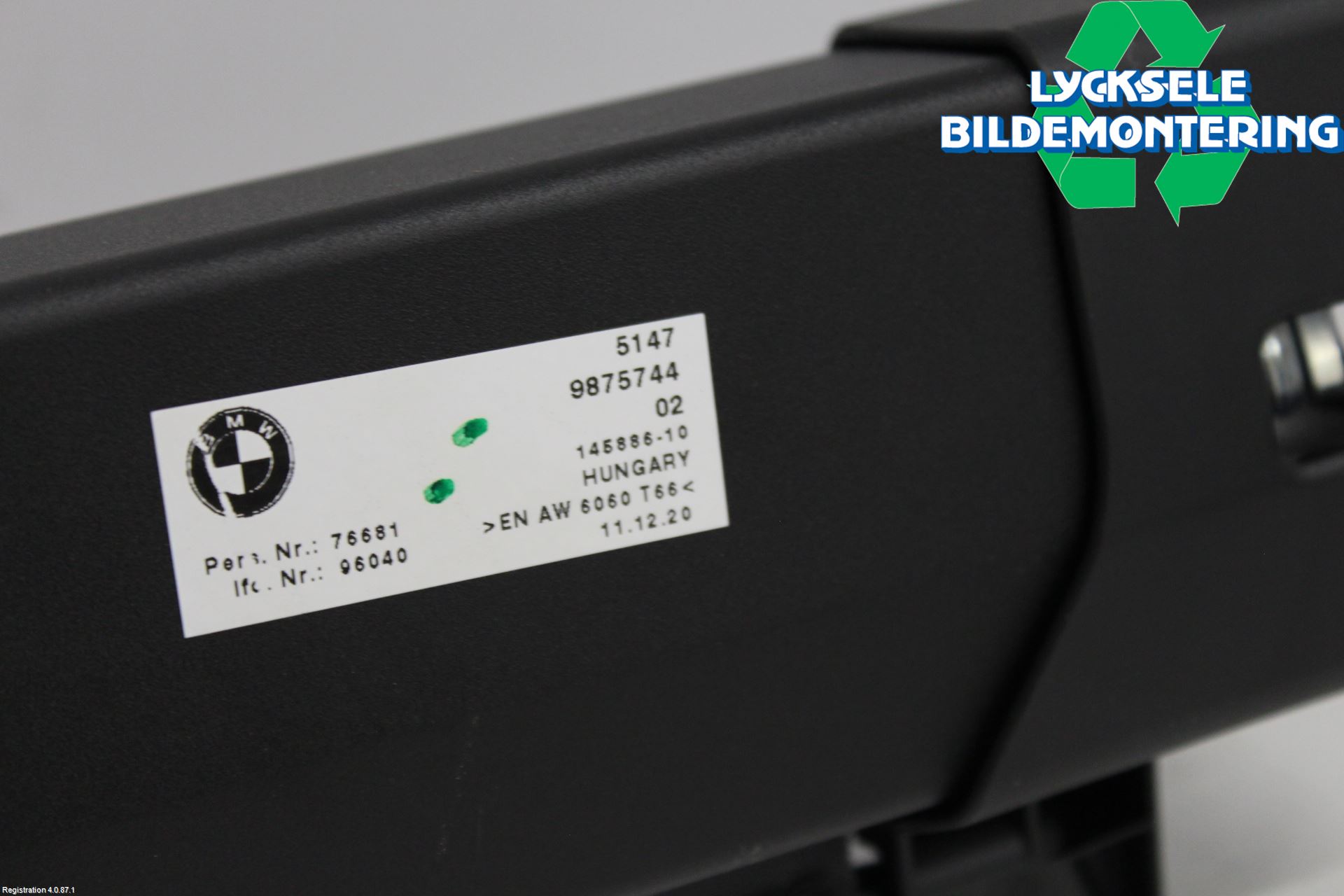 BMW 3 G20/G21/G80/G81 19- Lastnät