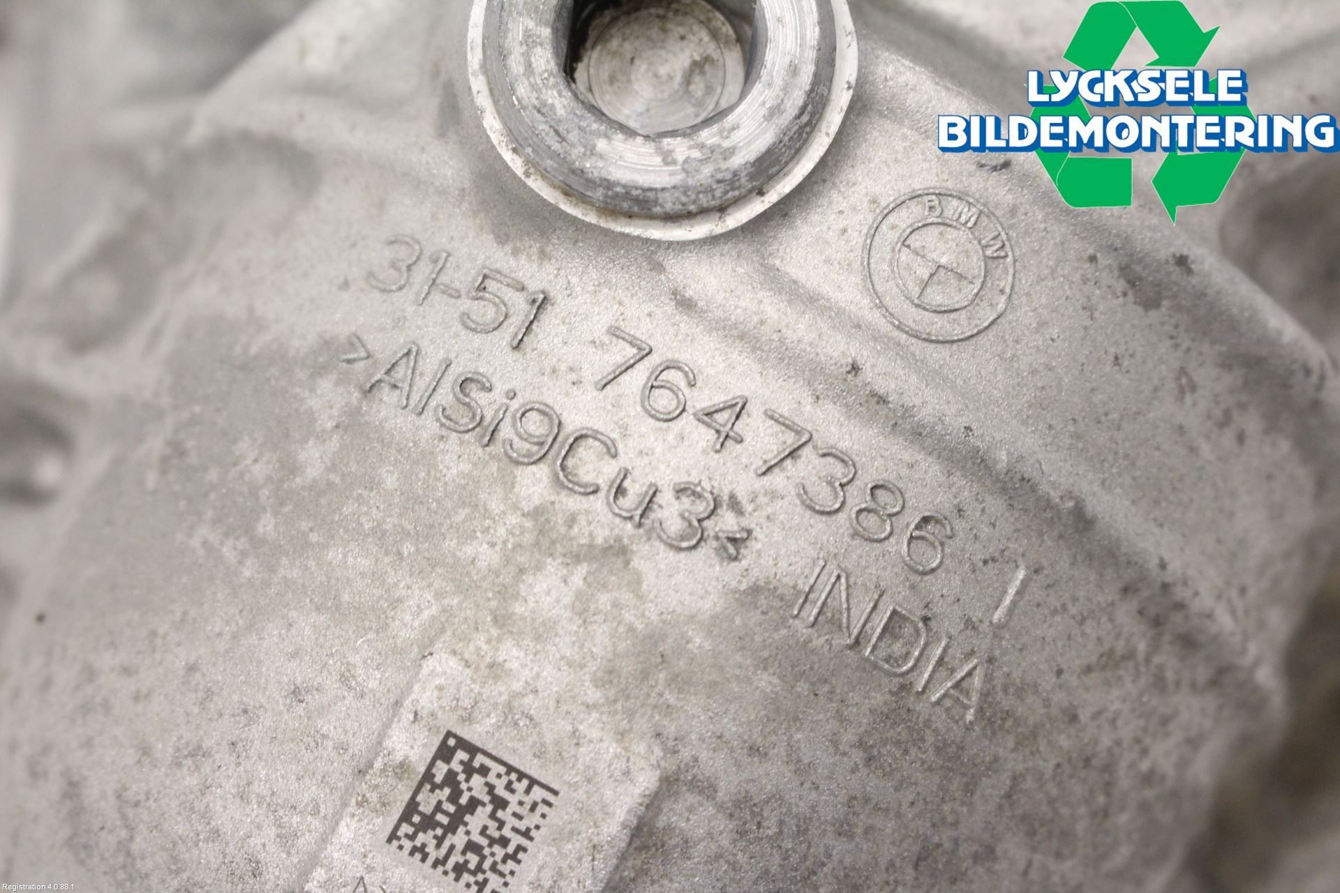 BMW 3 G20/G21/G80/G81 19- Framvagn Diffrential