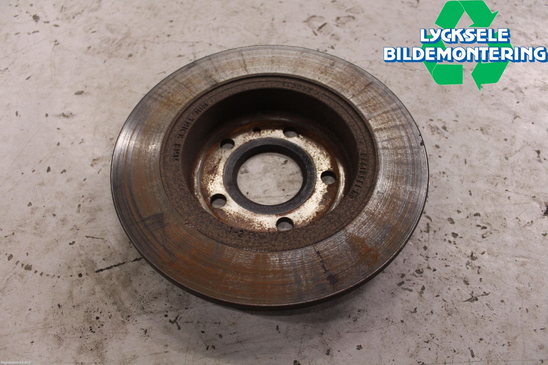 Opel ASTRA K 16-22 Bromsskiva Bak