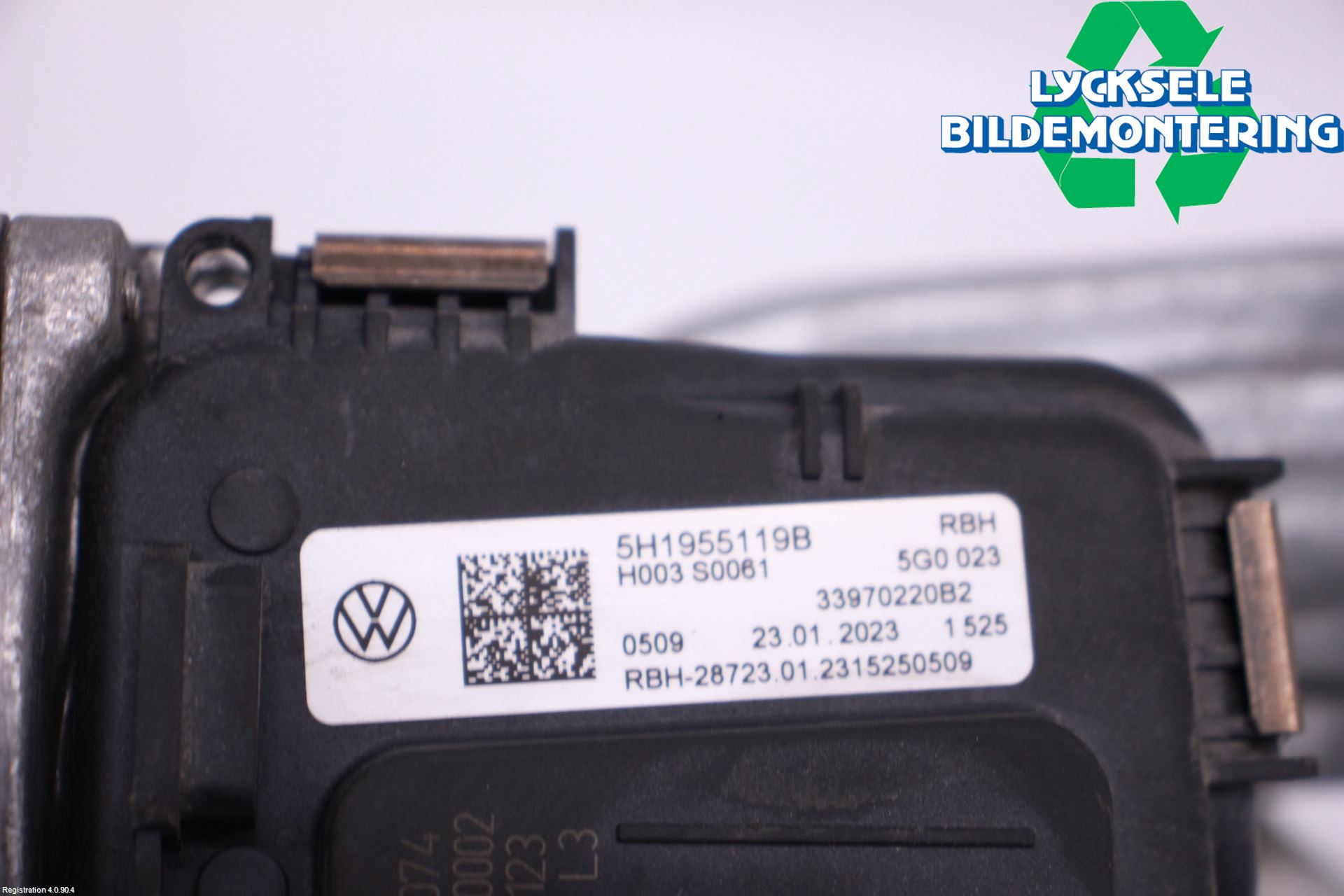 Volkswagen VW GOLF / E-GOLF VIII 20- Torkarmekanism Vindruta
