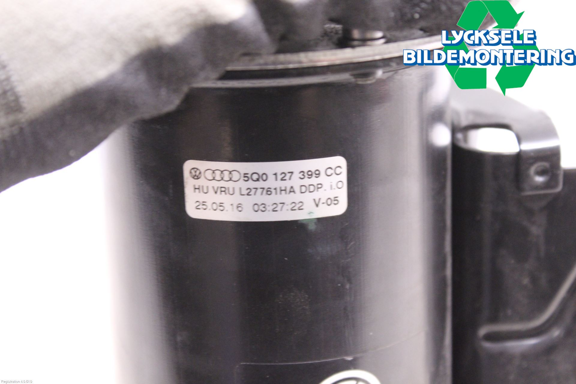 Volkswagen VW GOLF / E-GOLF VII 13-20 Bränslefilter-Hållare