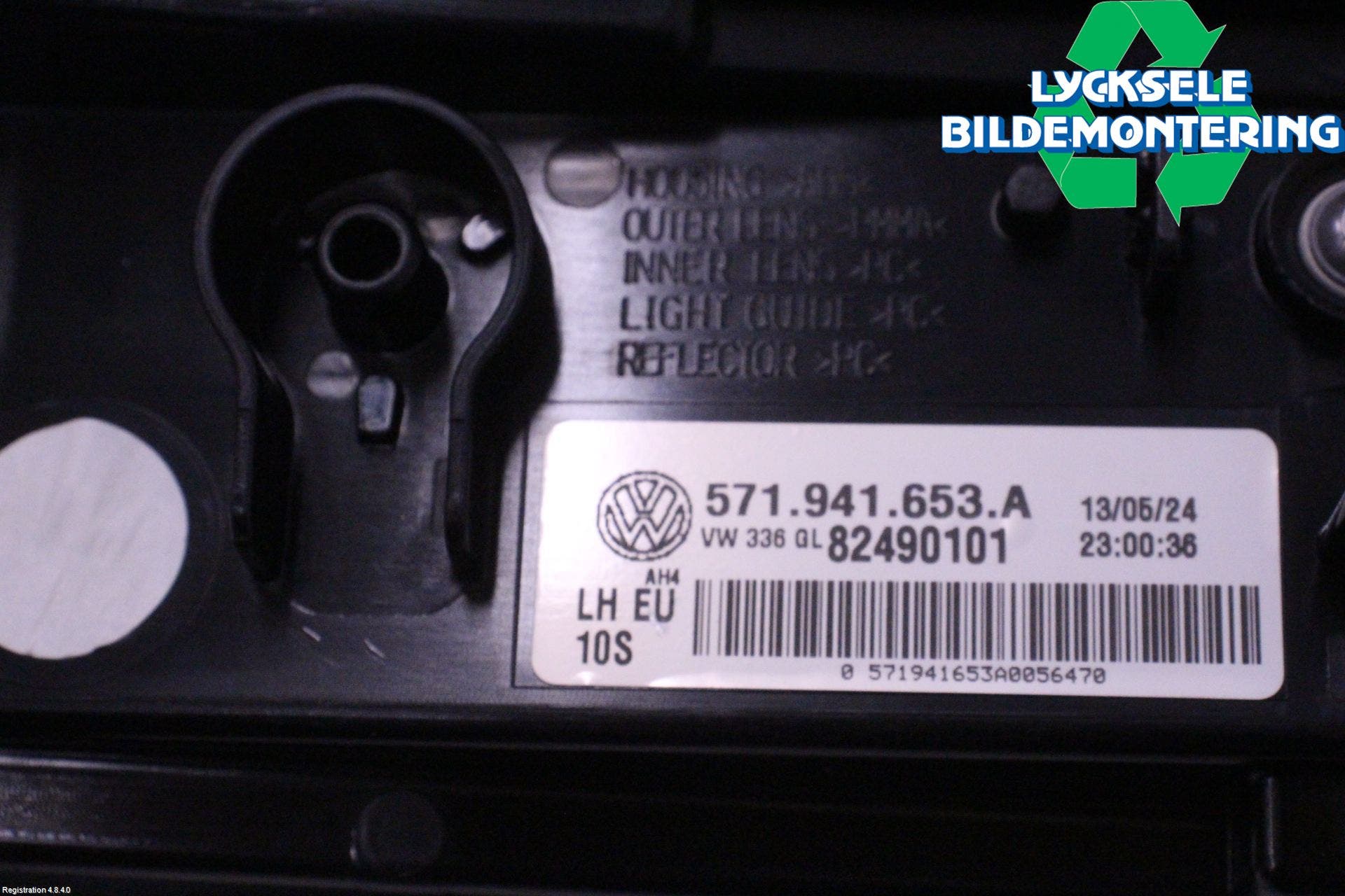 Alfa VW TIGUAN 24- Dimljussarg Fram