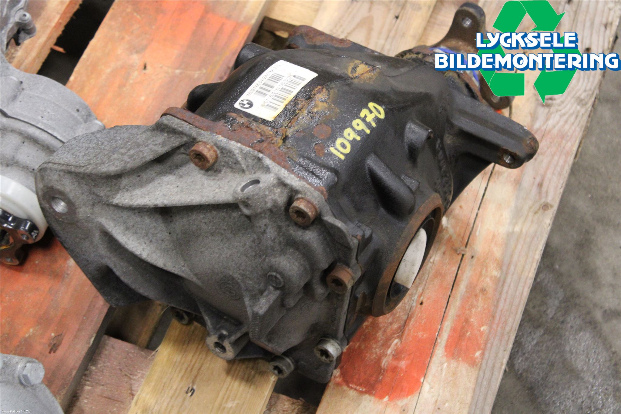 BMW 3 F30/F31/F80 12-19 Bakväxel-Diff