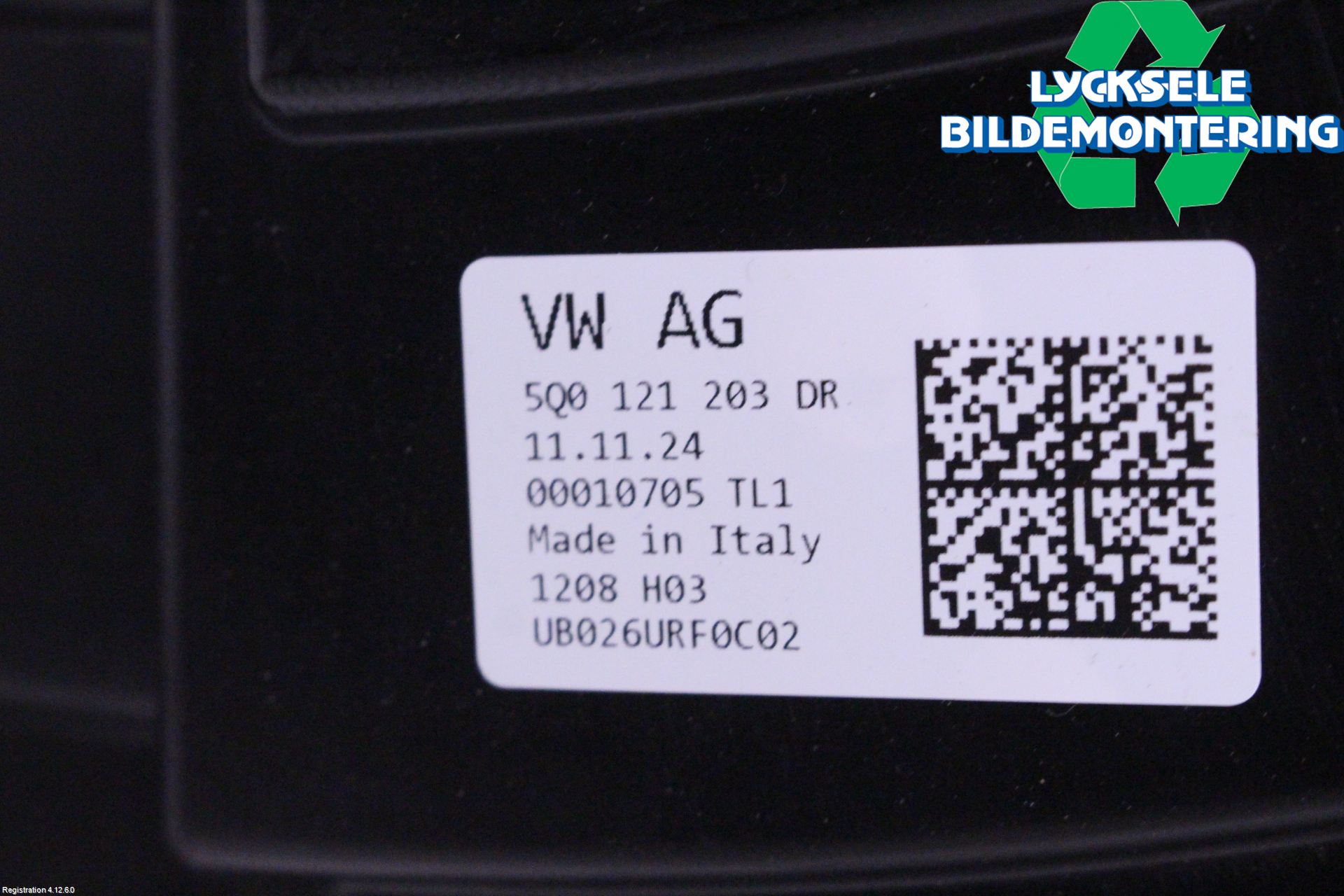 Volkswagen VW T-ROC 18- Kylfläkt El