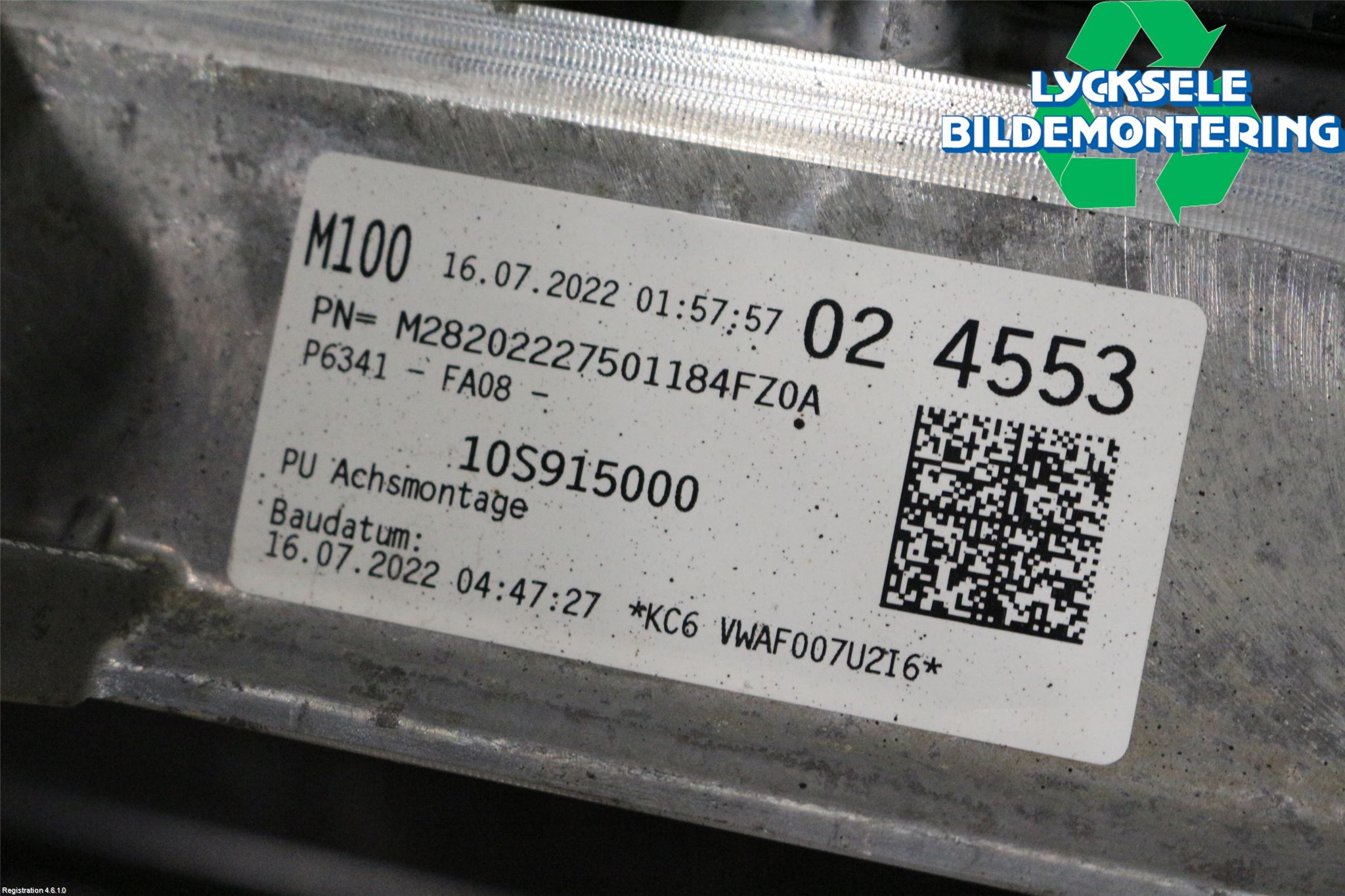 Cupra BORN 22- Batteriladdare Högspänning