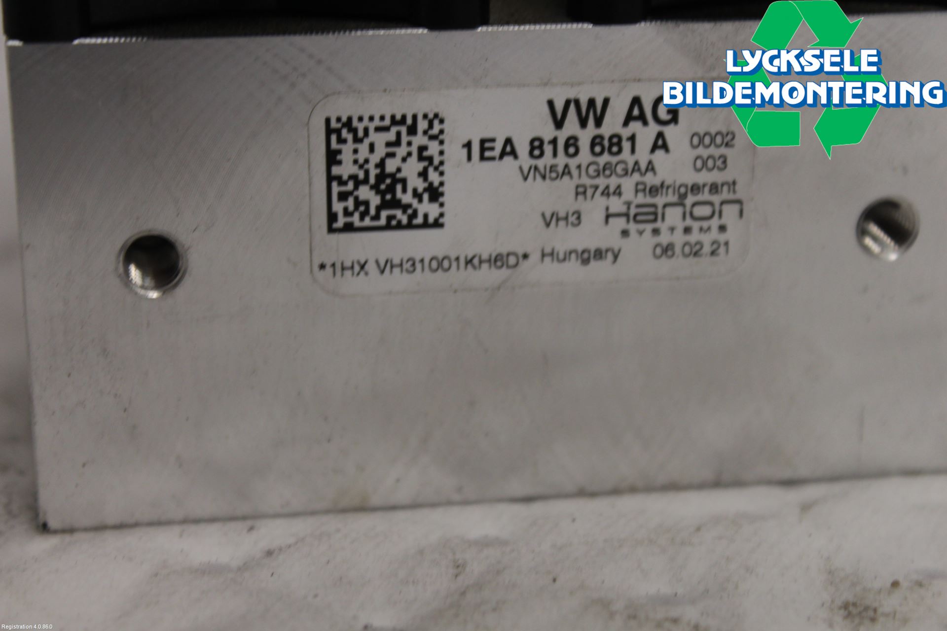 Volkswagen VW ID.3 21- Ac Expansionsventil