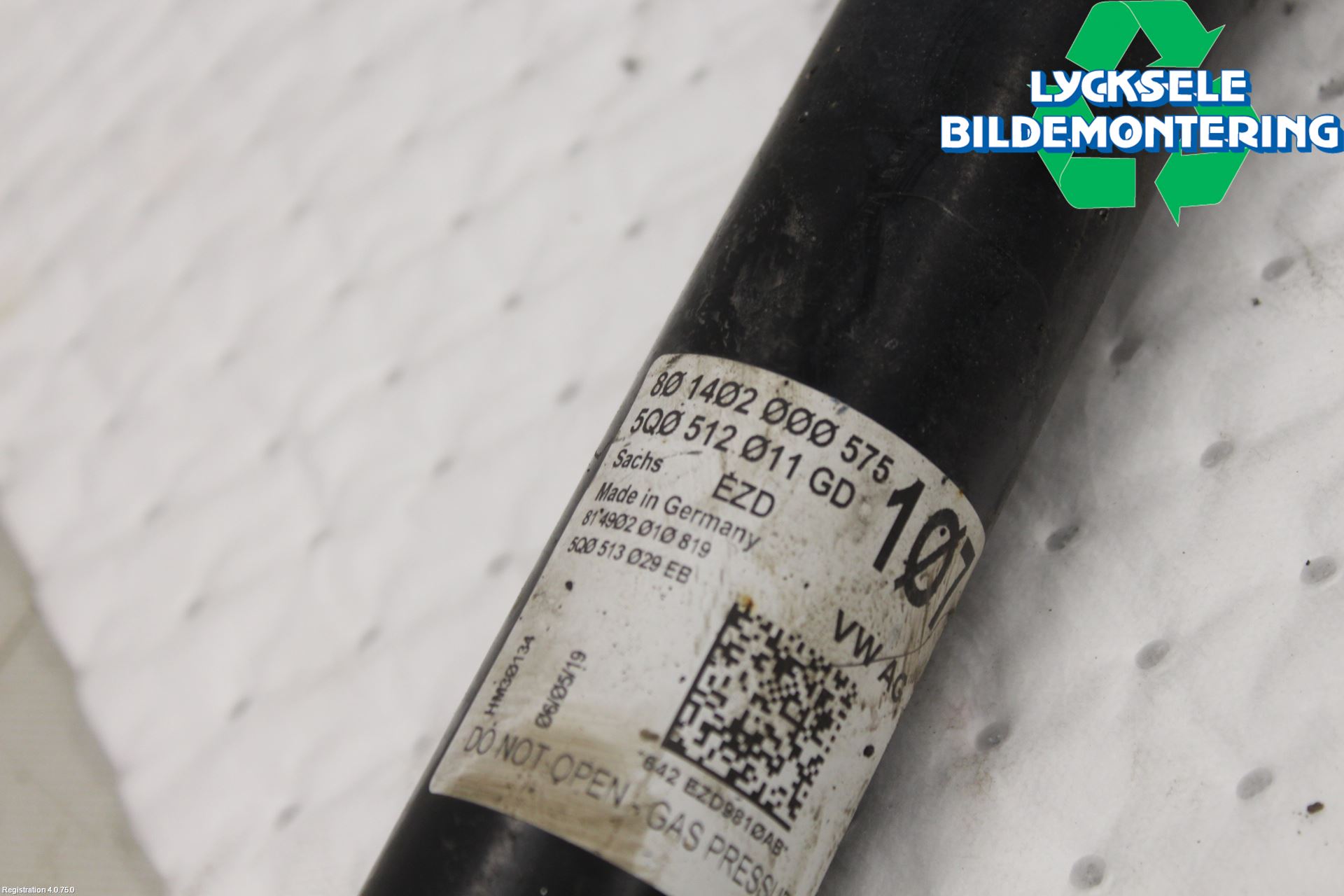 Audi A3/S3 8V 13-20 Stötdämpare Bak