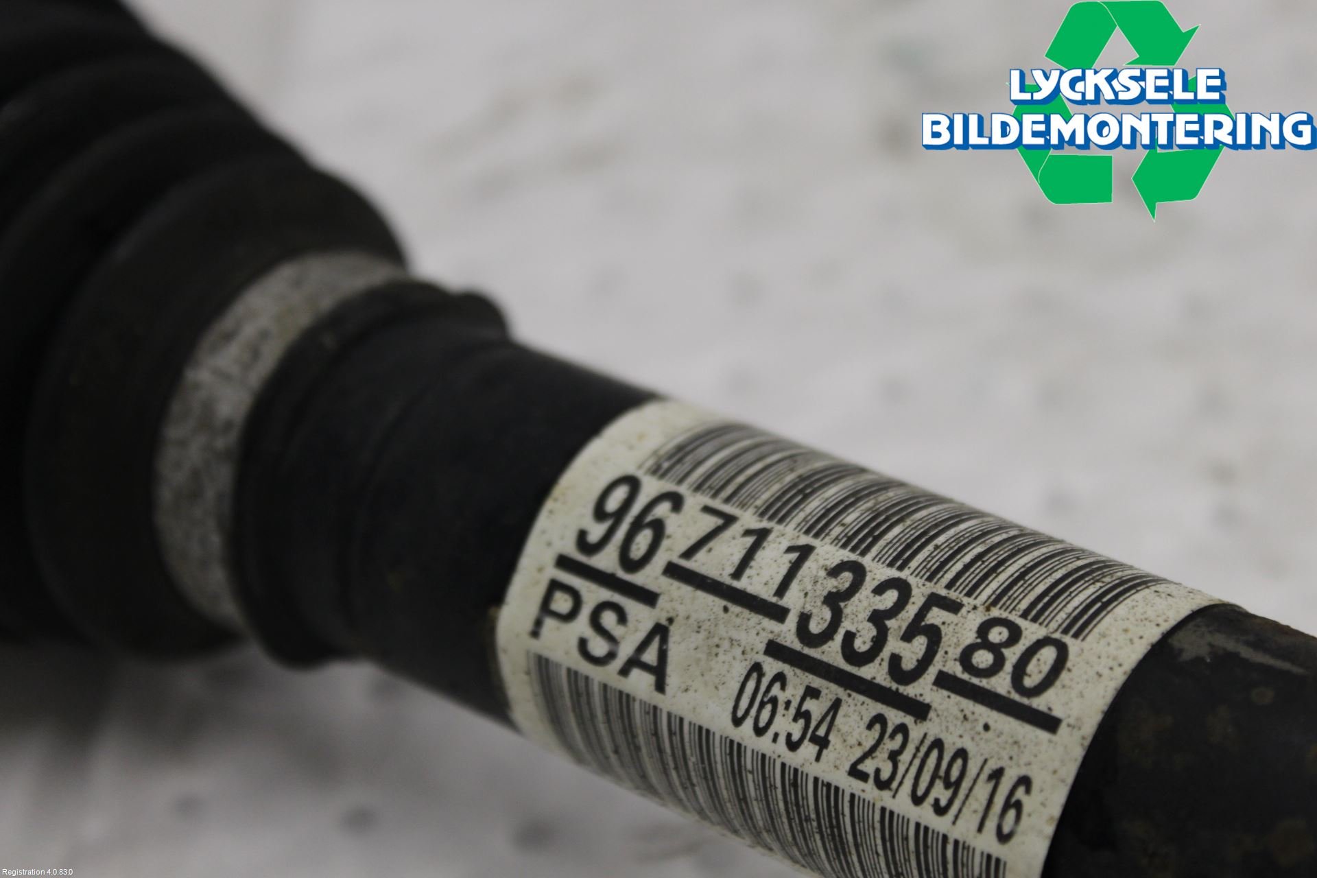 Citroen BERLINGO 08-18 Drivaxel Fram Vänster