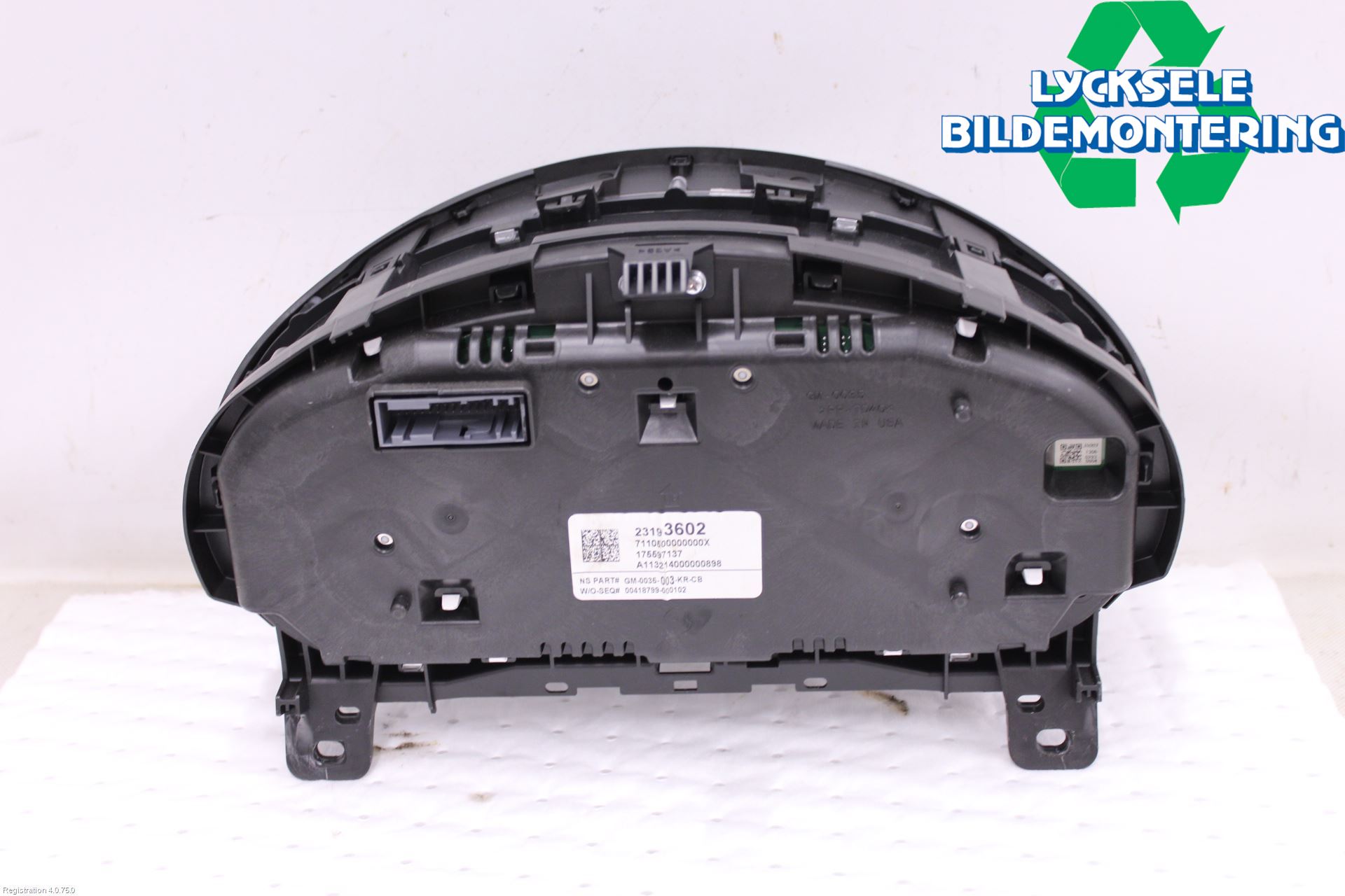 Opel INSIGNIA 09-16 Instrument Komb