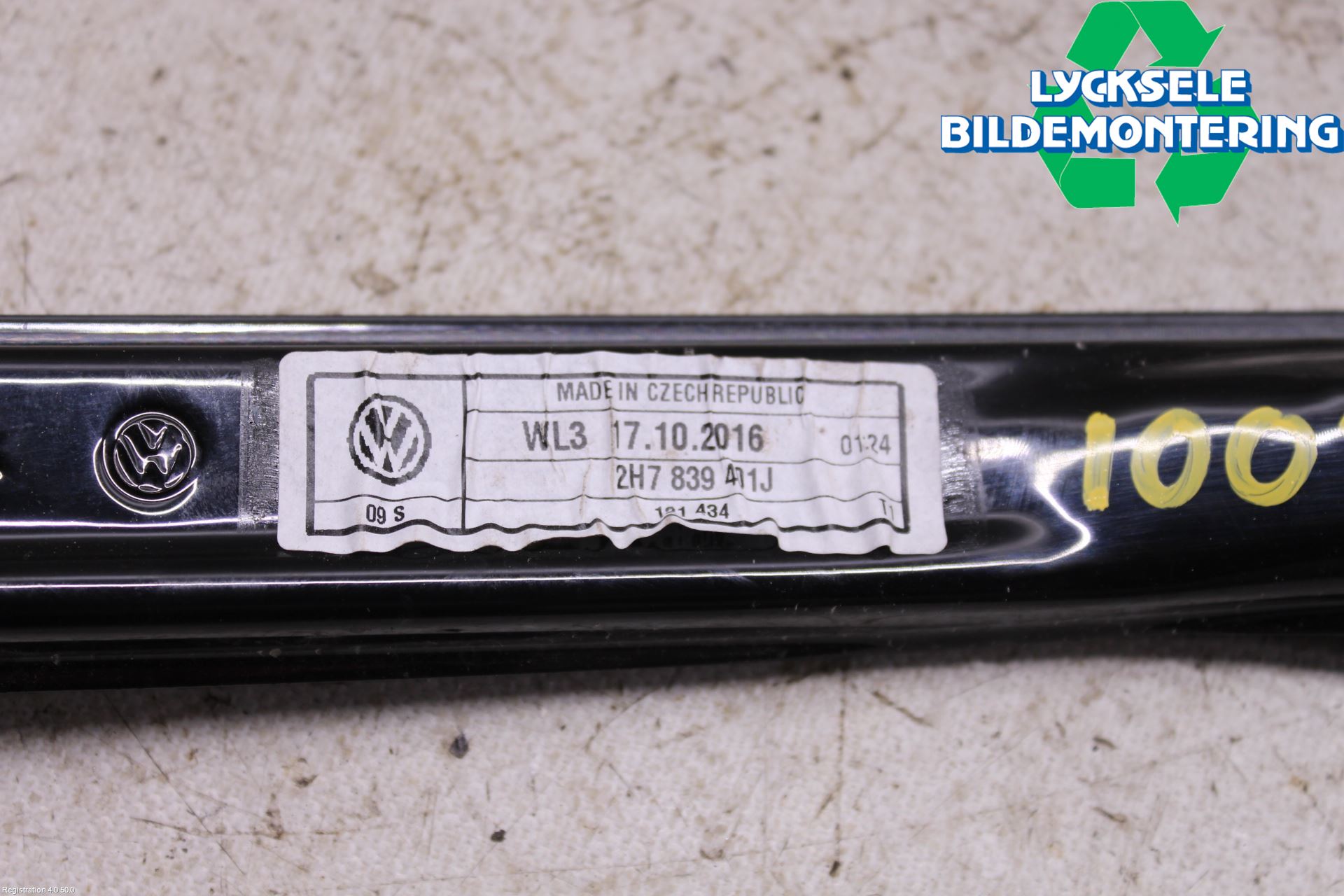 Volkswagen VW AMAROK 2H 10-22 Fönsterhissmekanism