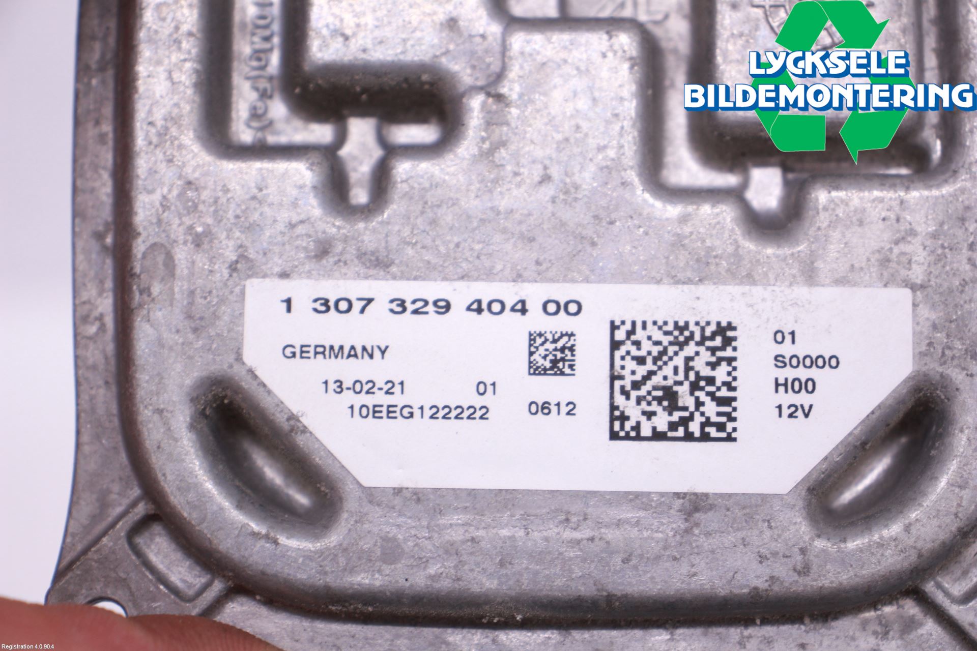 Peugeot 308 14-21 Styrenhet Strålkastare