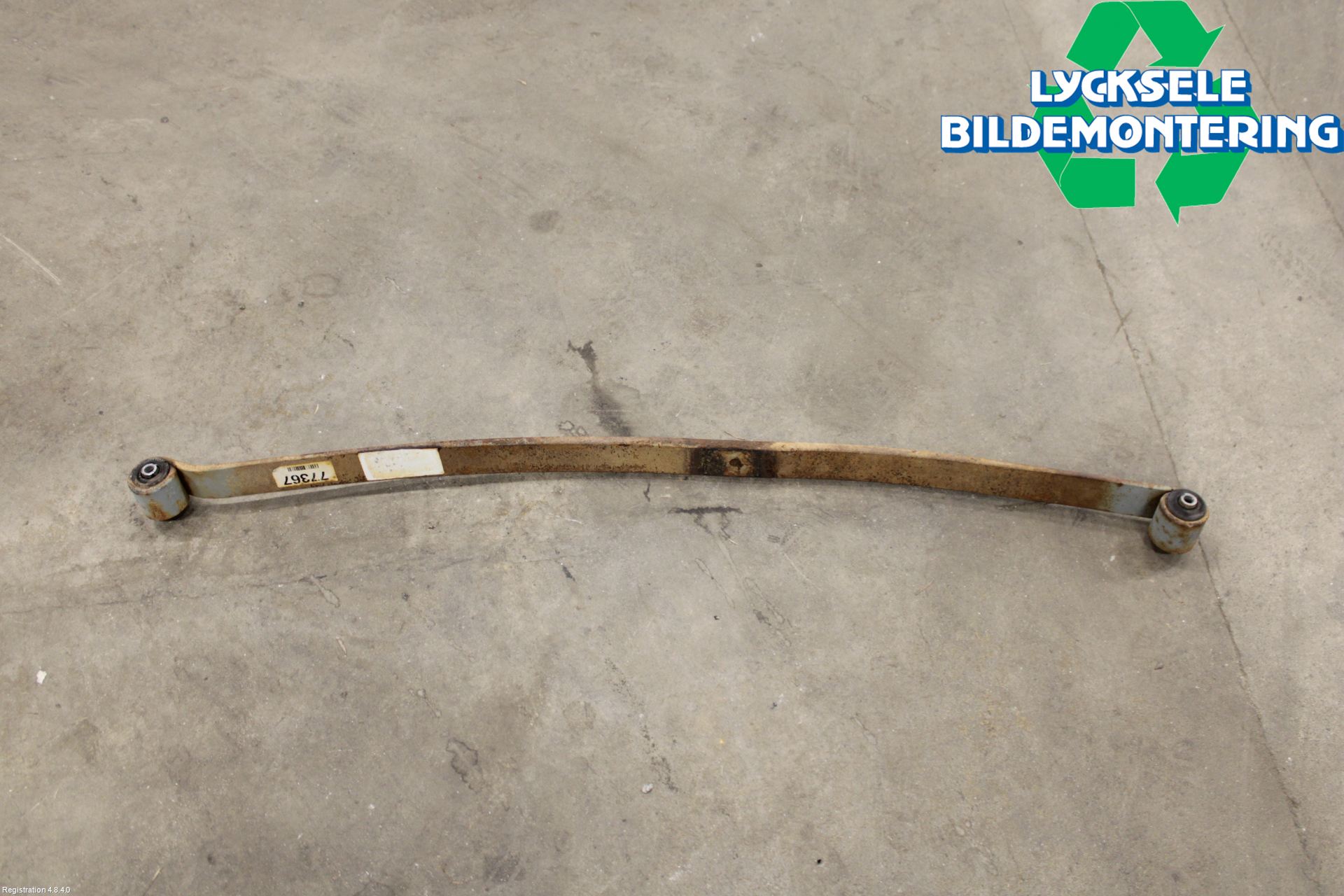 Volkswagen VW CADDY 11-15 Fjäder Bak Blad